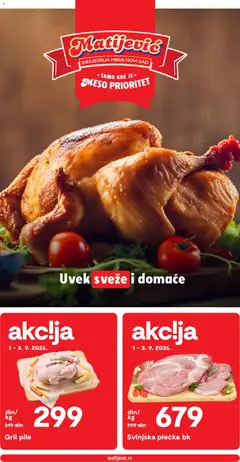 Matijevic katalog - pregled Matijevic kataloga - važi od 01.09.2026