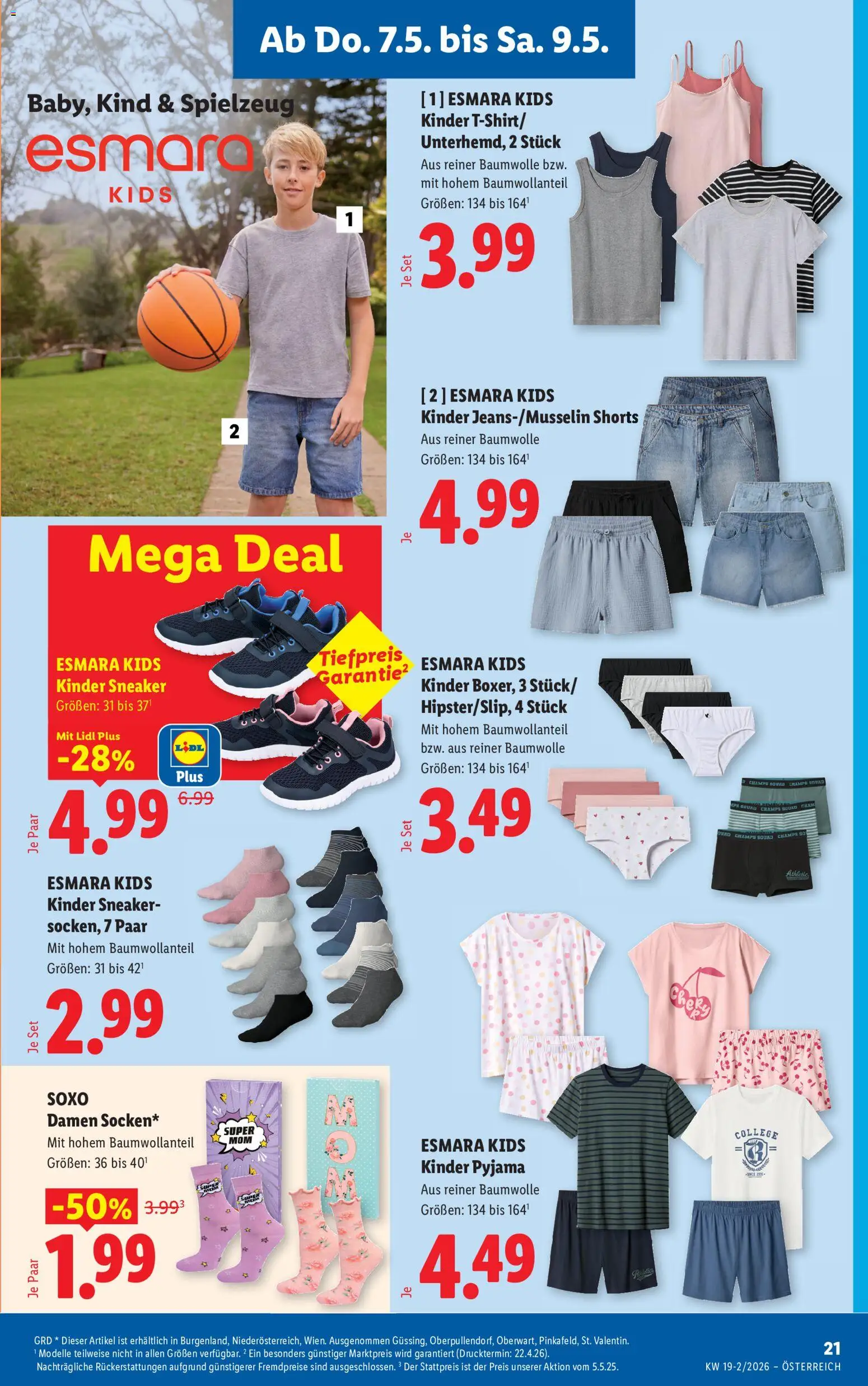 Lidl Flugblatt - Eisenstadt, Ebenfurth, Mattersburg gültig ab 07.05.2026 | Seite: 23 | Produkte: Pyjama