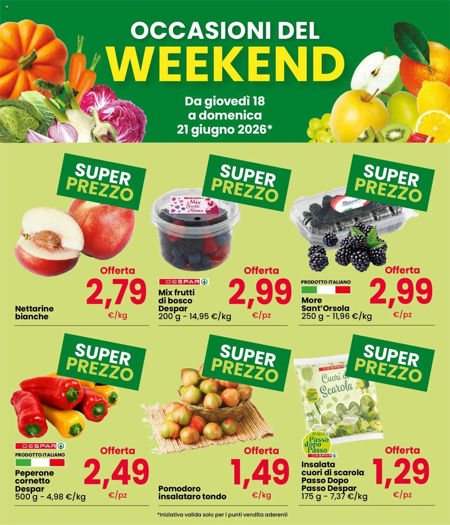 Volantino Interspar del 18.06.2026 | Pagina: 2