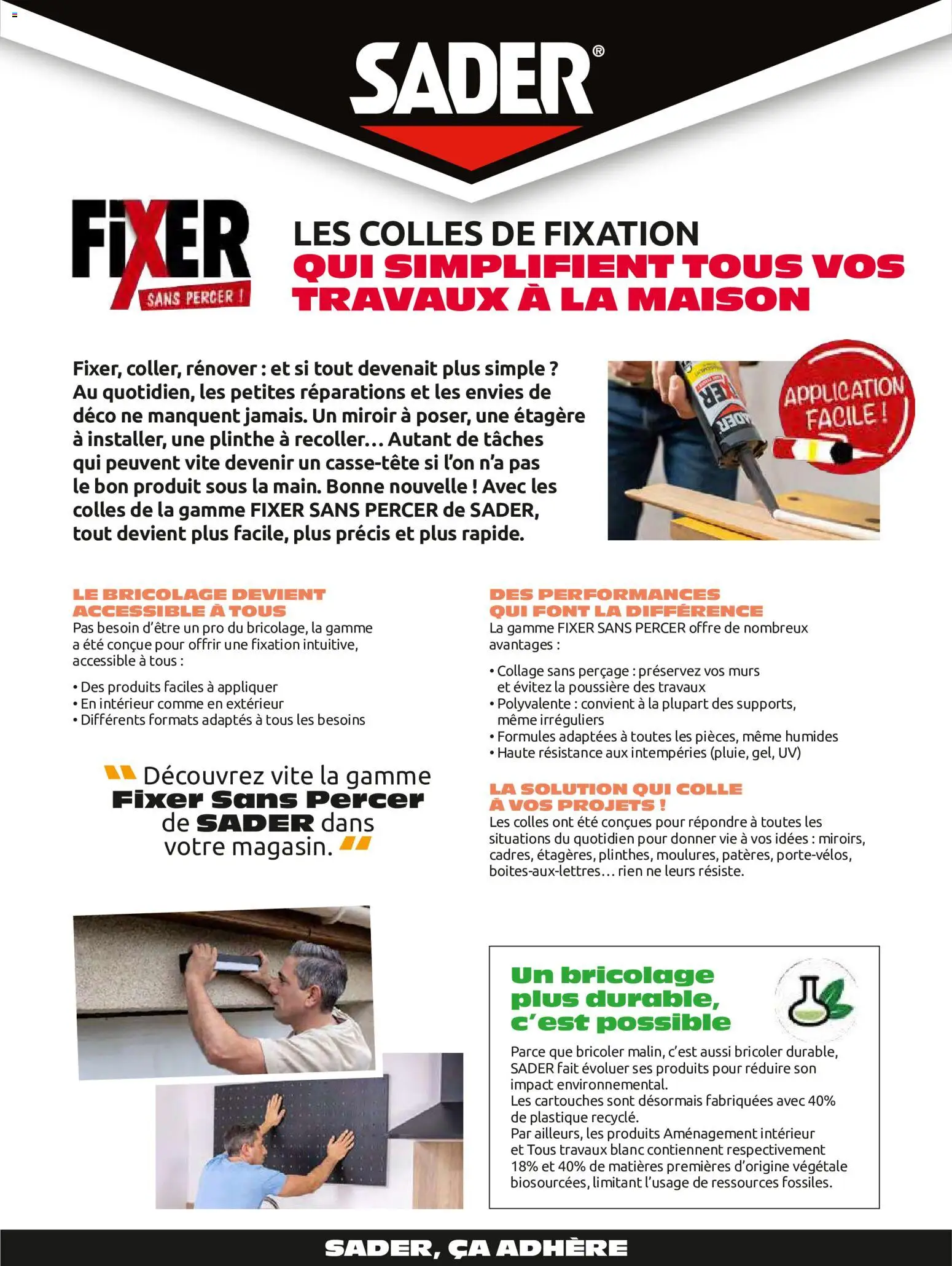 {H1} | Page: 29 | Produits: Bricolage, Étagère, Miroir, Colle