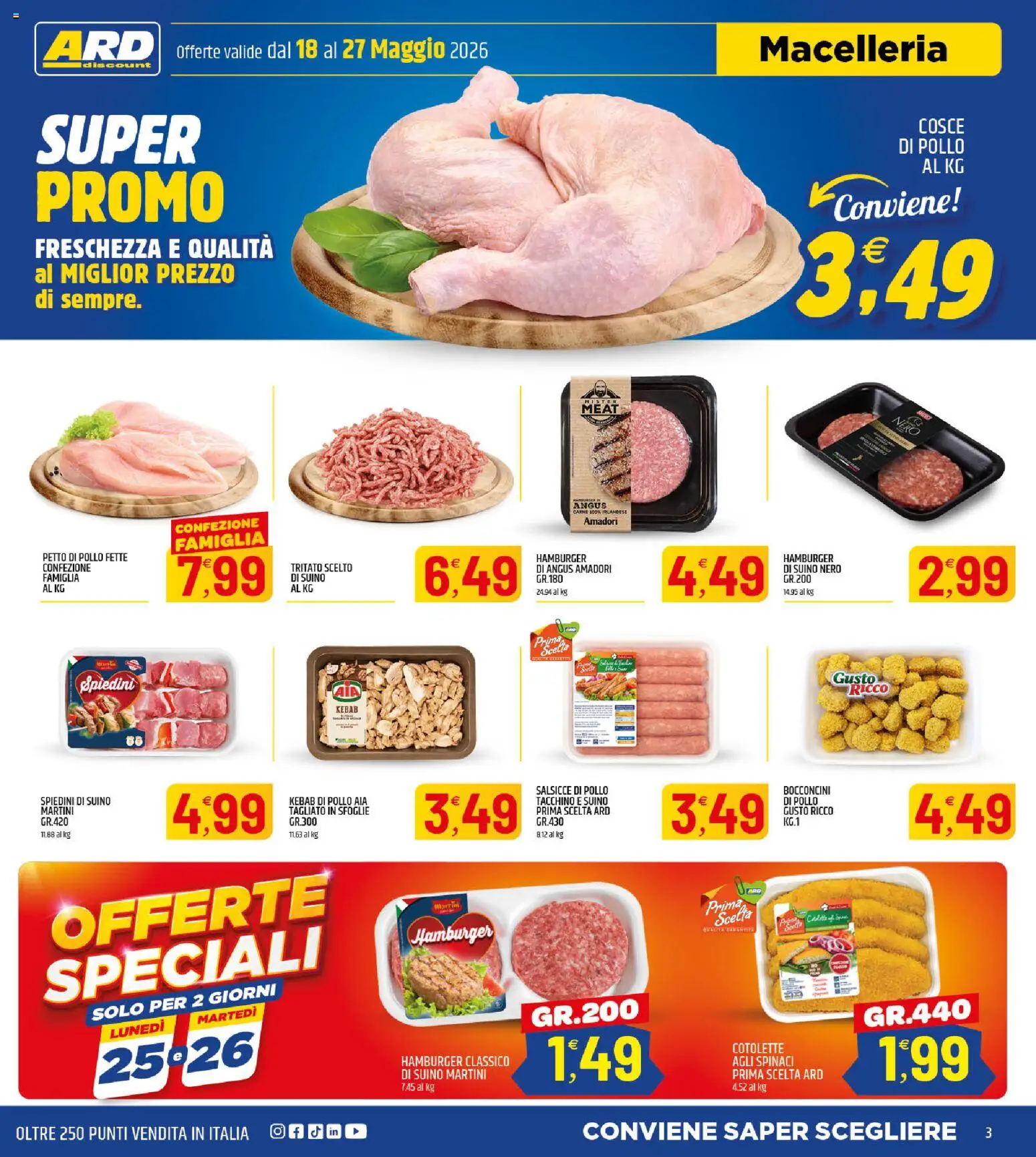 Volantino ARD Discount del 18.05.2026 | Pagina: 3