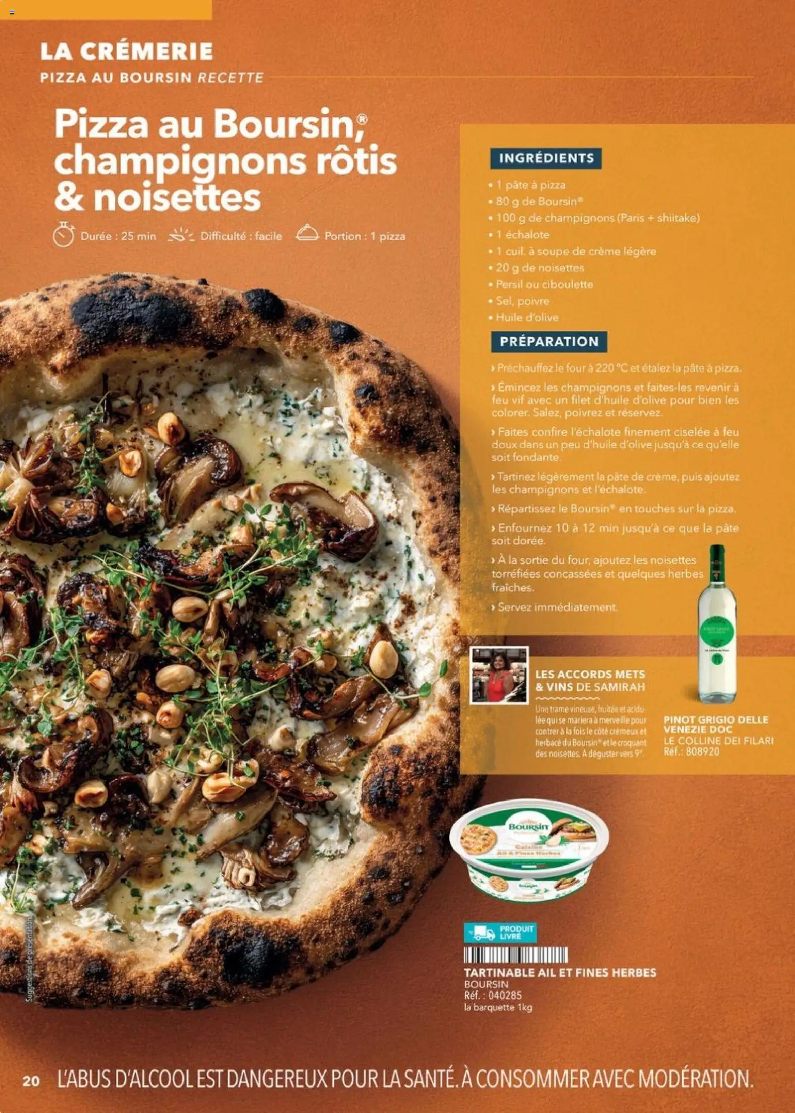 {H1} | Page: 20 | Produits: Soupe, Four, Noisettes, Huile