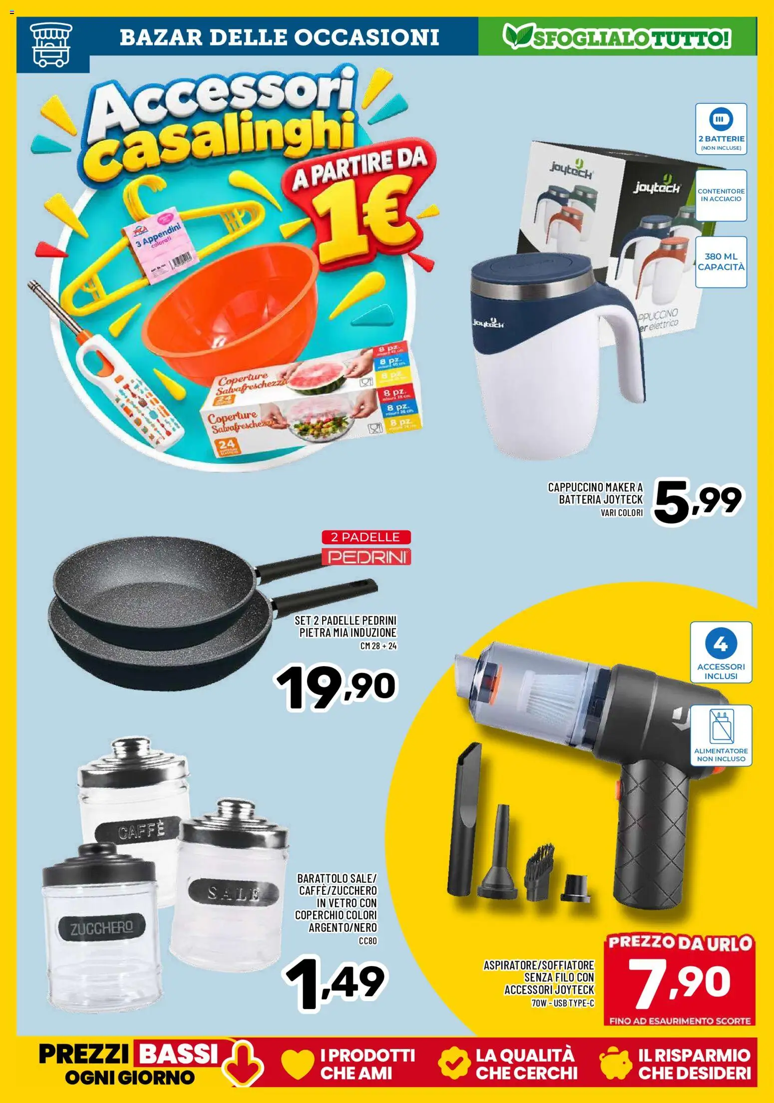 Volantino Il Centesimo del 22/09/2026 | Pagina: 16 | Prodotti: Cappuccino, Caffè, Coperchio, Zucchero