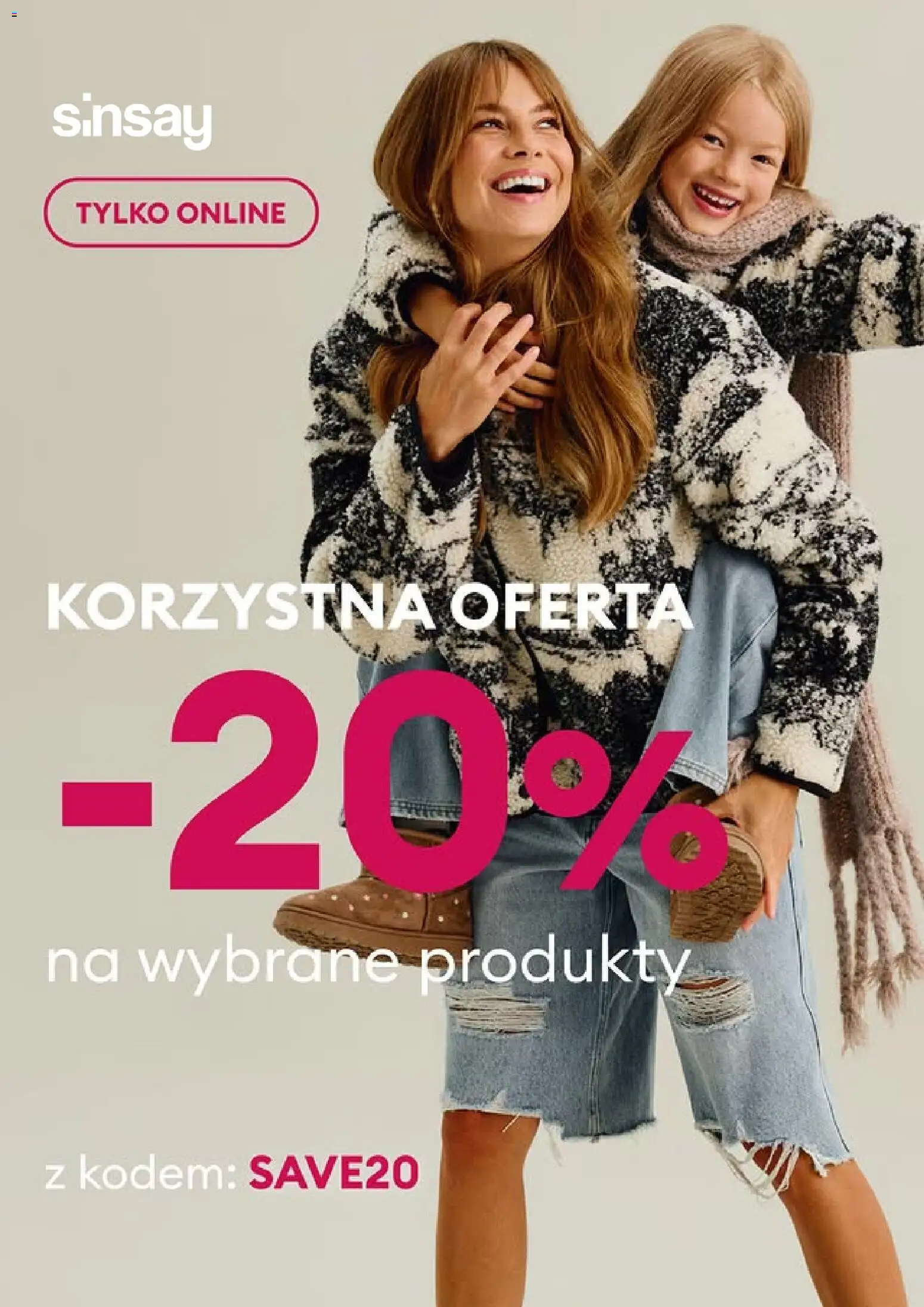 Sinsay gazetka od 22.10.2026 | Strona: 1
