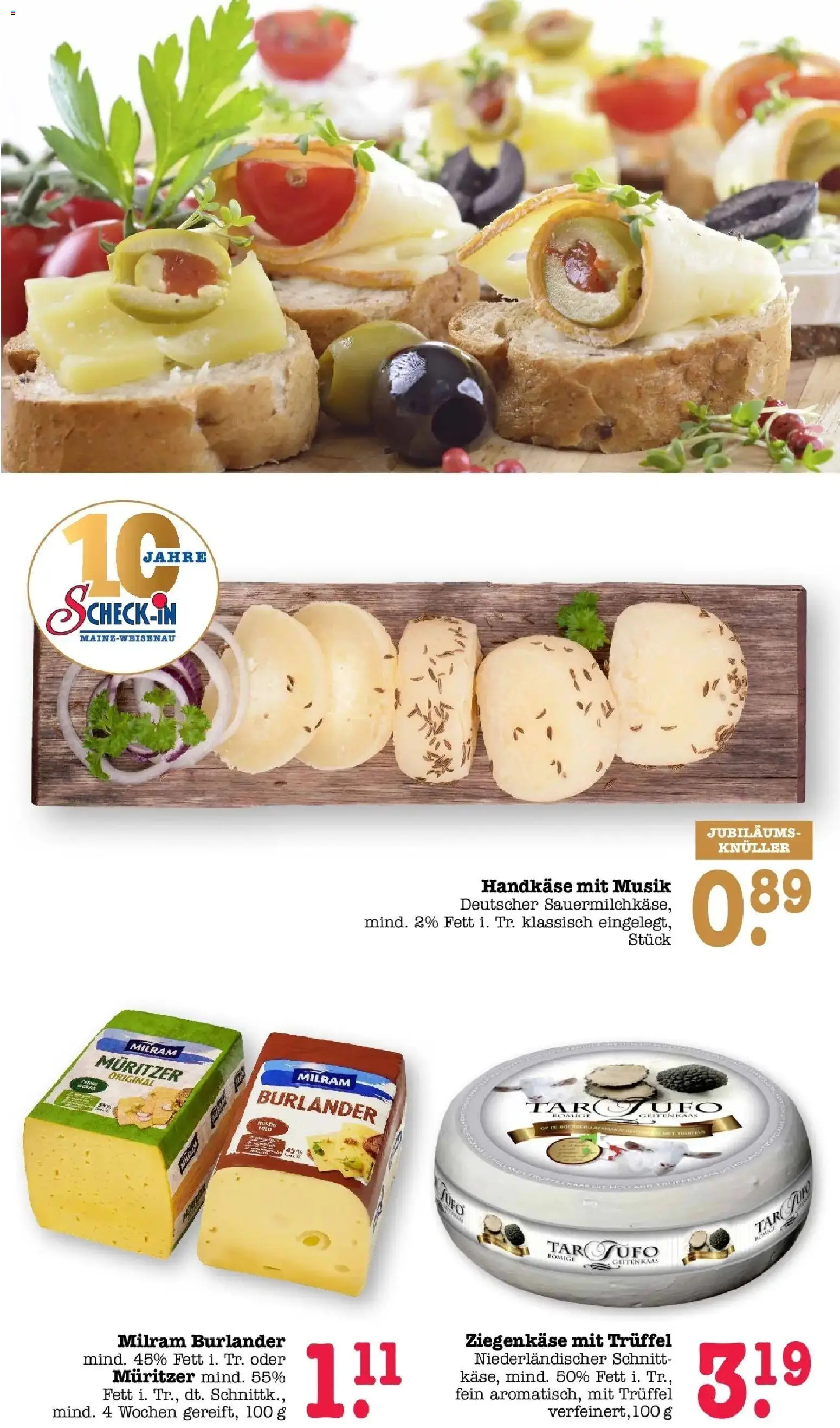 Edeka Prospekt Mainz-Weisenau (ab 17.08.2026) » Angebote Online | Seite: 8 | Produkte: Met, Ziegenkäse, Milram