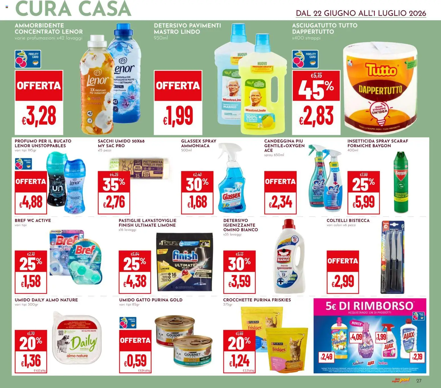 Volantino Pan del 22.06.2026 | Pagina: 27