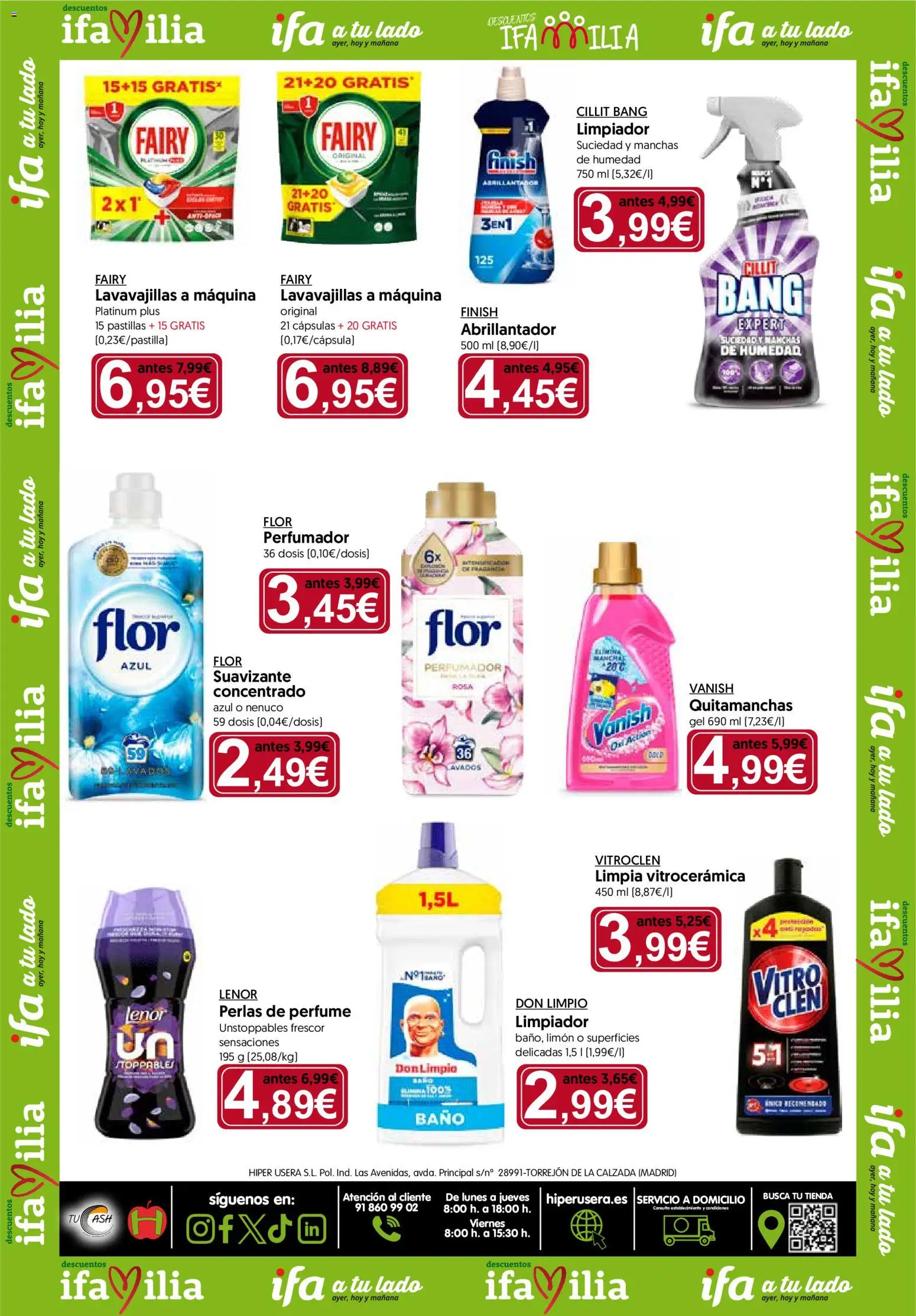 Hiper Usera folleto │ válido desde el 29/06/2026 | Página: 12 | Productos: Perfume, Quitamanchas, Suavizante, Baño