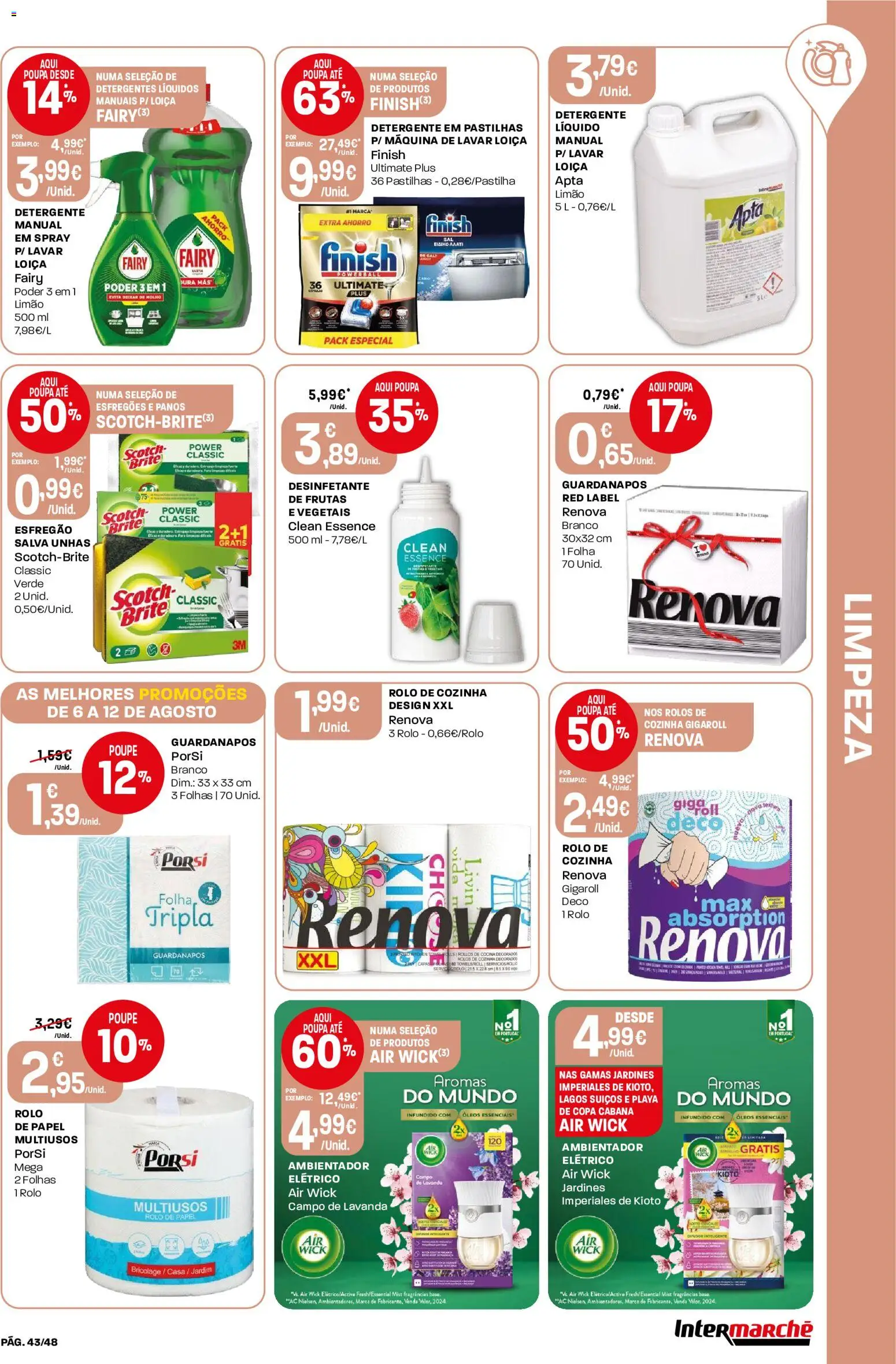 Intermarché folheto │ válido de 06/08/2026 | Página: 43