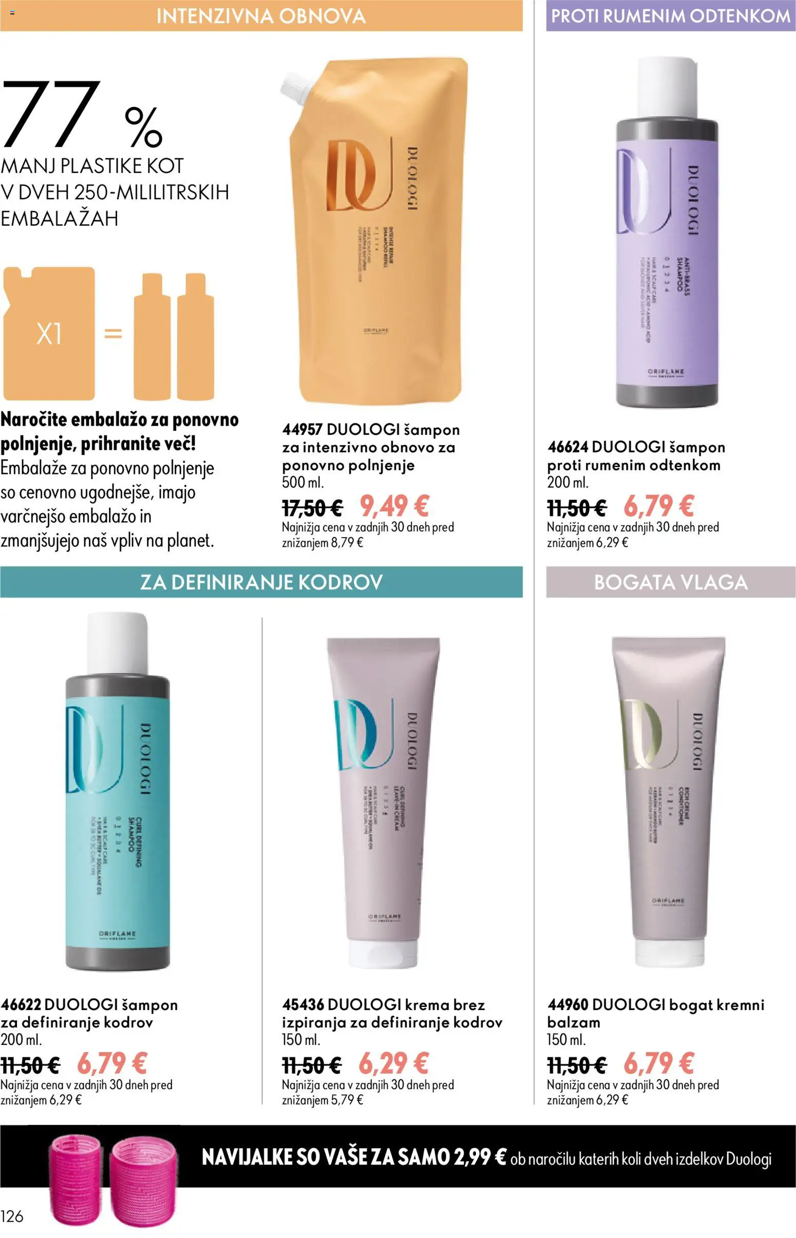 Novi Oriflame katalog ponudbe – veljaven od 26.08.2026 | Stran: 126 | Izdelki: Sampon, Krema