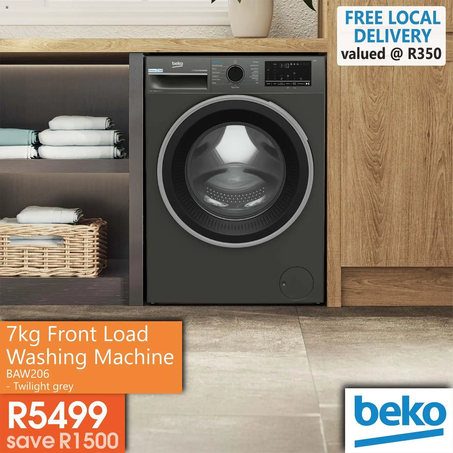 New Tafelberg Furnishers catalogue – valid from 03.06.2026 | Page: 8 | Products: Washing machine