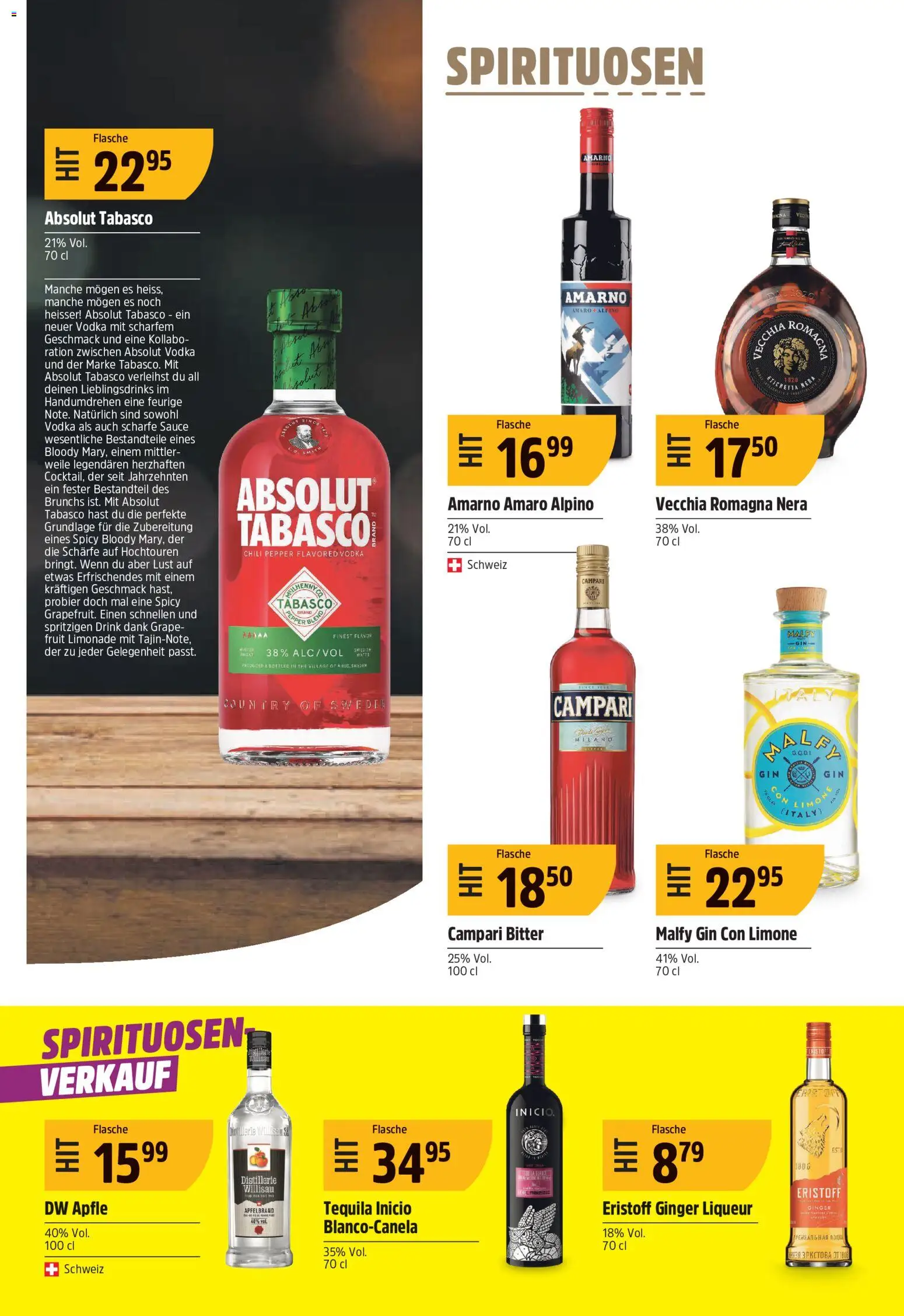 TopCC aktionen – gültig ab 06.07.2026 | Seite: 18 | Produkte: Limonade, Chili, Gin