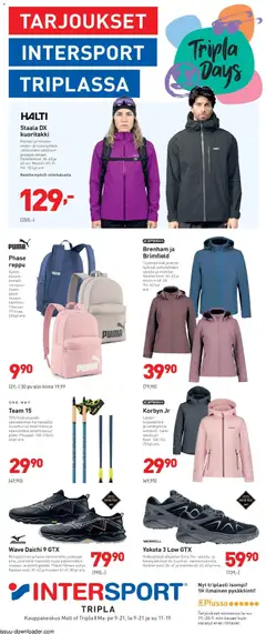 Intersport-mainoslehti voimassa 19/09/2026 alkaen