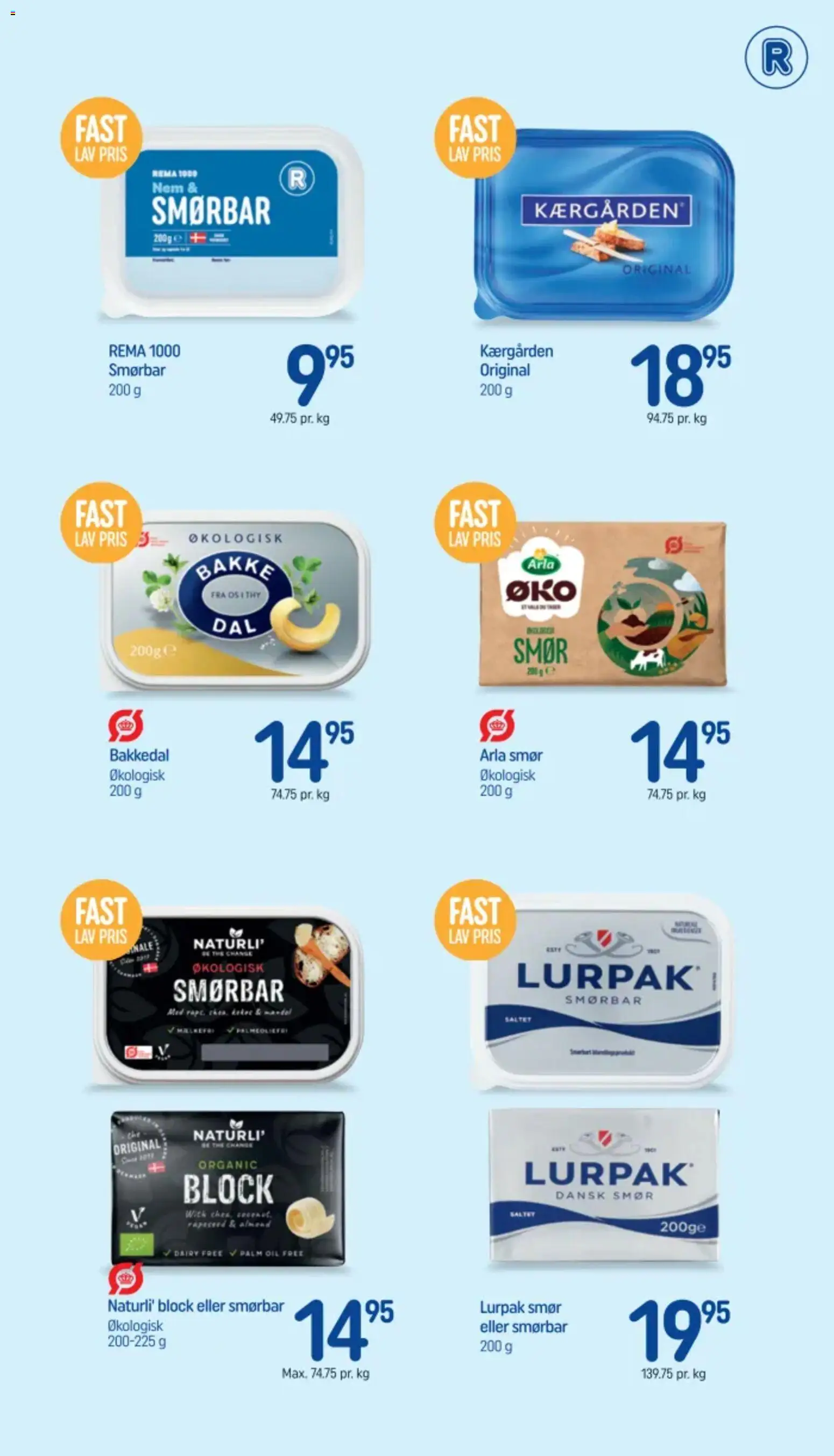 Rema 1000 tilbudsavis – gyldig fra 13.05.2026 | Side: 16 | Produkter: Smør