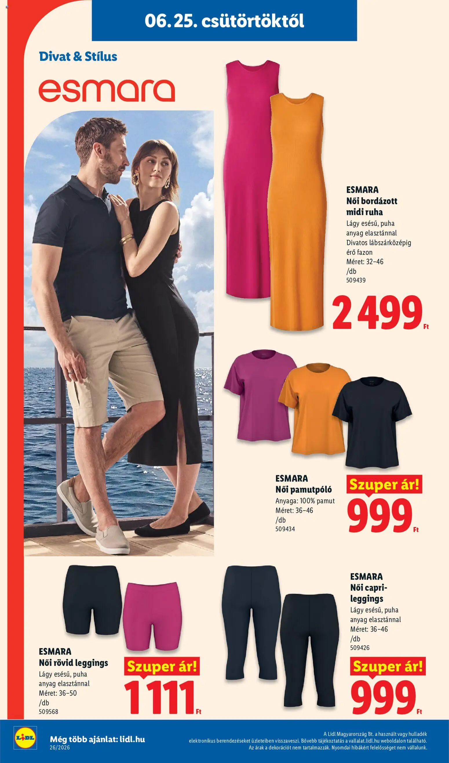 Lidl akciós ujság - amely érvényes a következő dátumtól: 25.06.2026 | Oldal: 32