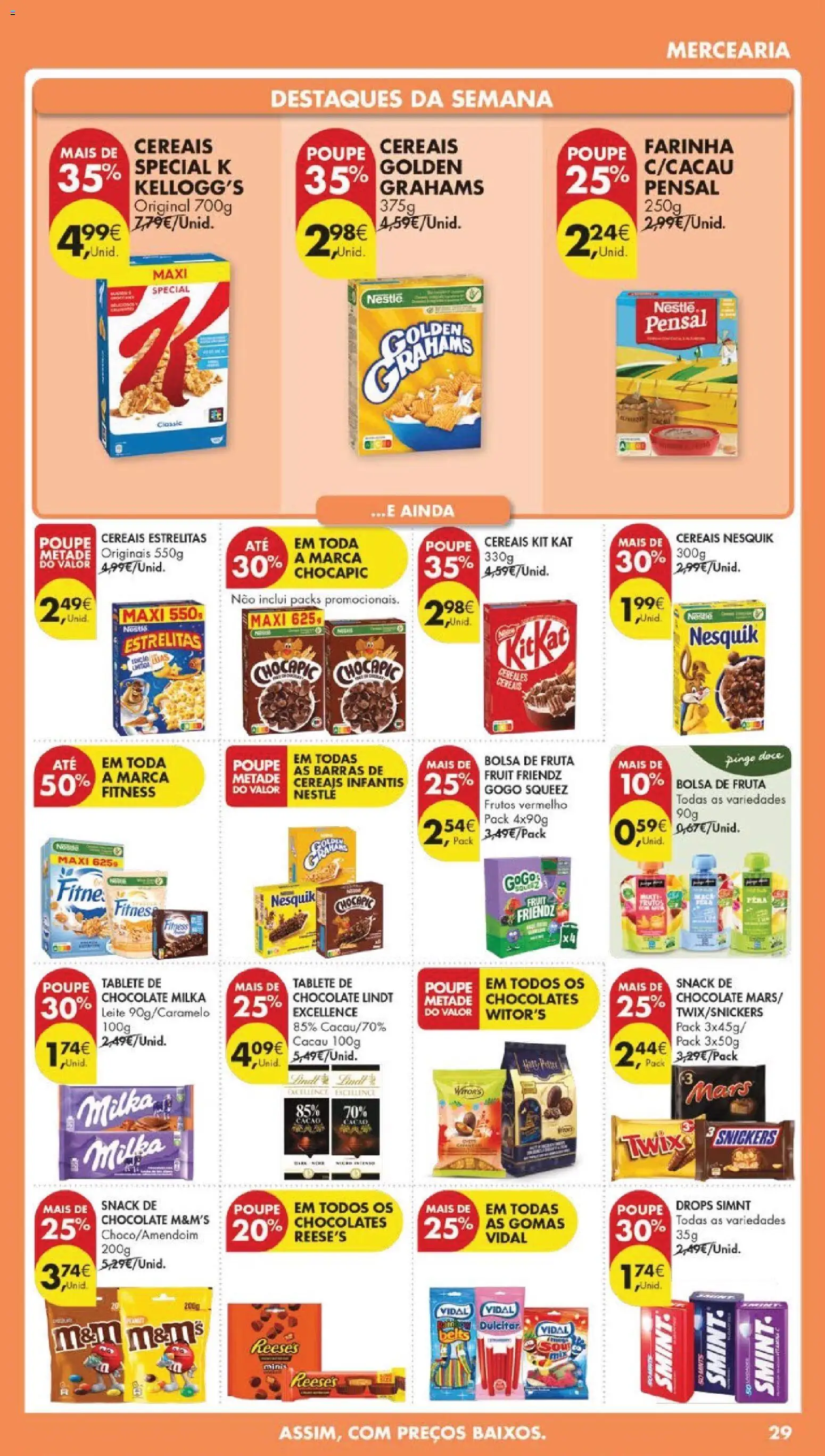 Pingo Doce folheto │ válido de 14.04.2026 | Página: 31 | Produtos: Chocolates, Leite, Nestlé, Chocolate