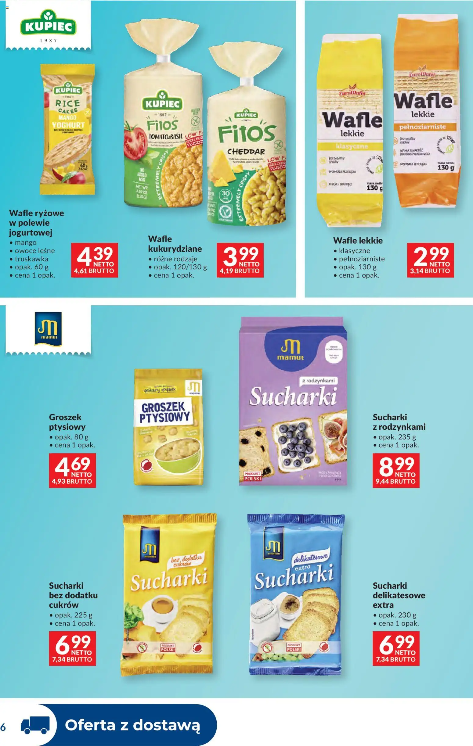 Makro gazetka - Dystrybucja do sklepów od 07.07.2026 | Strona: 6 | Produkty: Mango, Groszek ptysiowy, Cheddar, Owoce