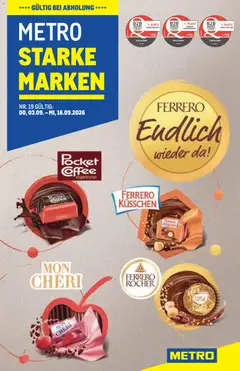 Metro angebote Starke Marken ab 03.09.2026 gültig