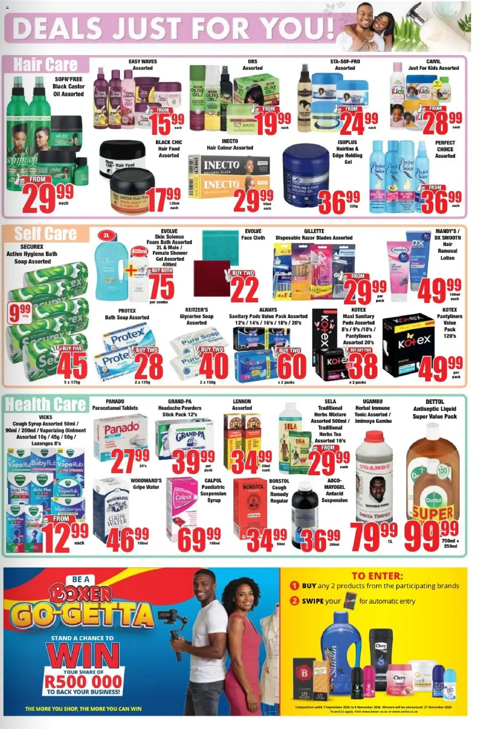 New Boxer catalogue – valid from 30/09/2026 | Page: 11 | Products: Pads, Lozenges, Foam, Lotion