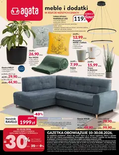 Pogląd oferty "Salony Agata gazetka" - ważna od 10.08.2026