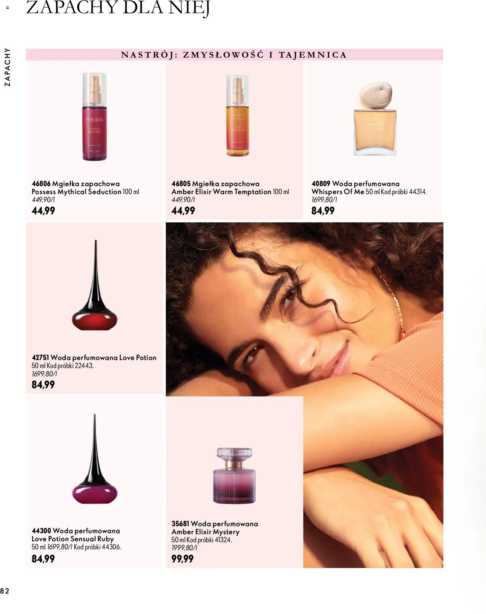 Oriflame Katalog 14 2026 od 30.09.2026 | Strona: 82 | Produkty: Mgiełka zapachowa, Woda