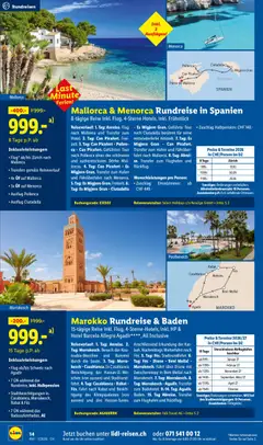 Lidl aktionen Reise-Highlights ab 01.07.2026 gültig | Seite: 14 | Produkte: Uhr, HP