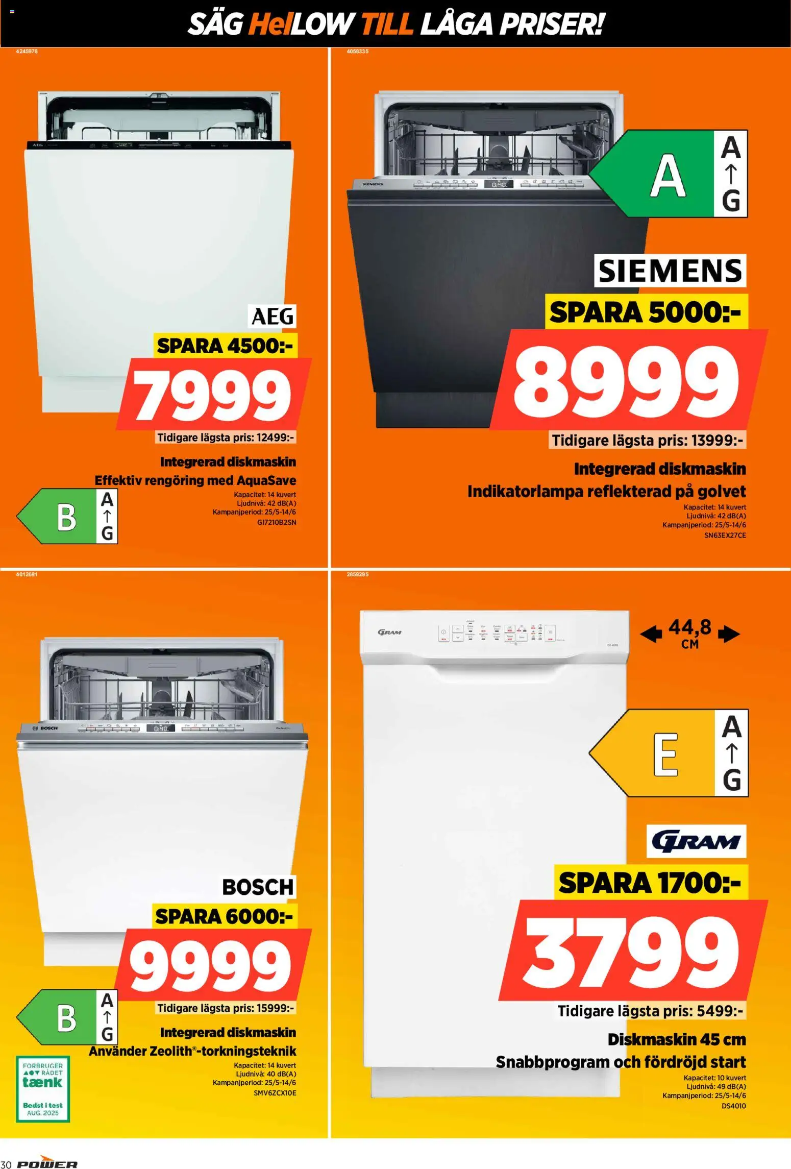 Power reklamblad aktuell från 25.05.2026 | Sida: 30