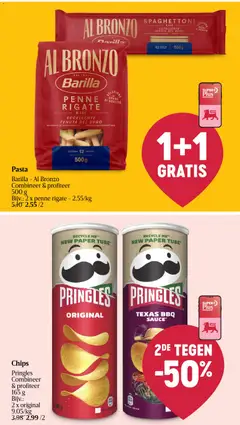 Delhaize folder week 19 - Voorbeeld van een folder van Delhaize, geldig van 07.05.2026 | Pagina: 27 | Producten: Pasta, Chips, Pringles, Graham liszt