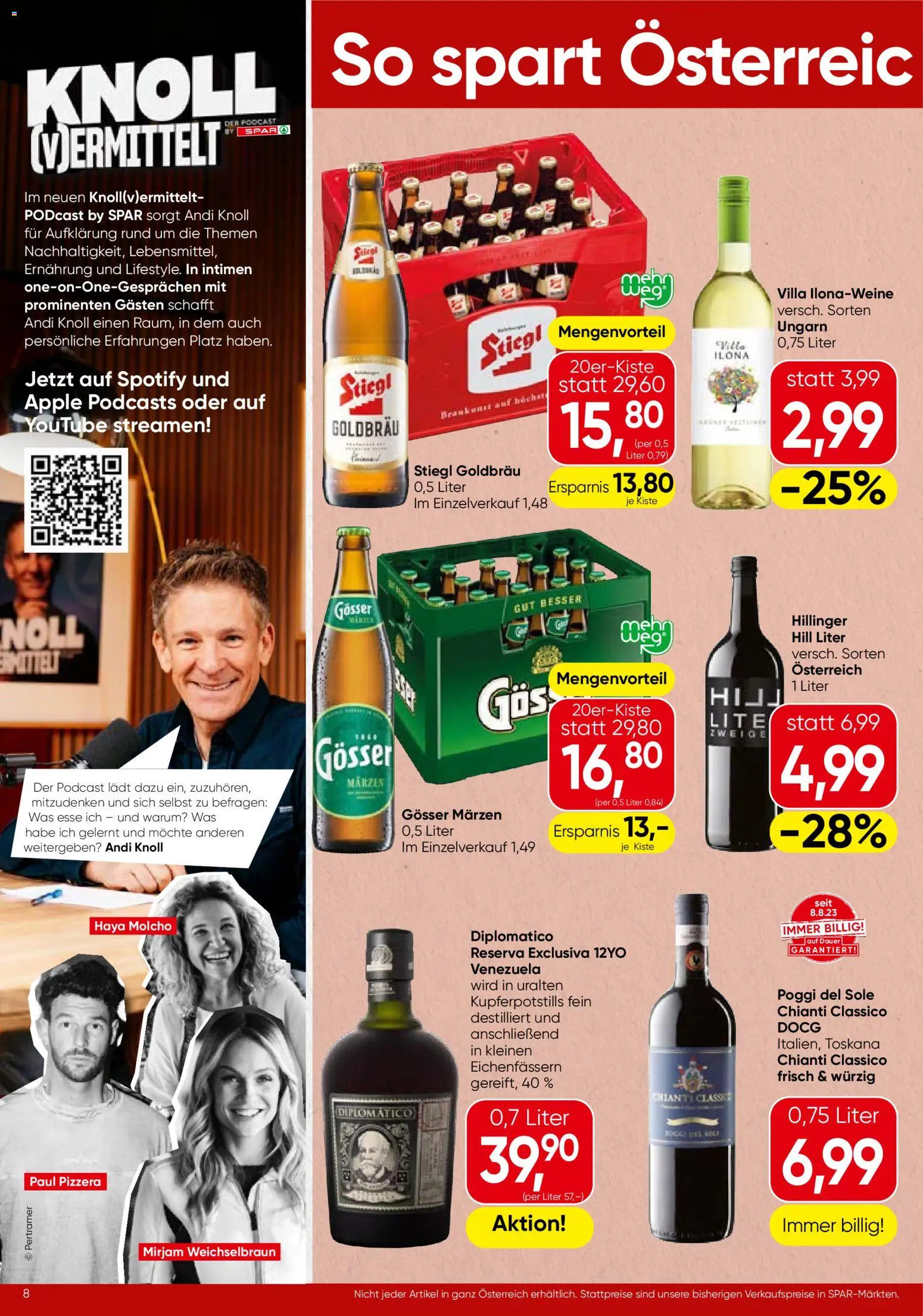 Spar Flugblatt - Steiermark gültig ab 16.04.2026 | Seite: 8 | Produkte: Apple