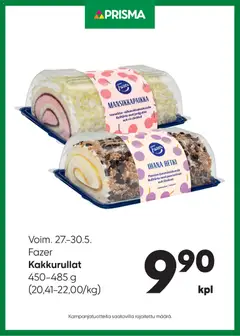 Prisma-mainoslehti voimassa 27.05.2026 alkaen