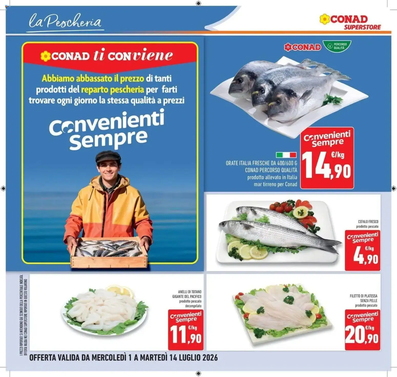 Volantino Conad del 30/06/2026 | Pagina: 8 | Prodotti: Totano