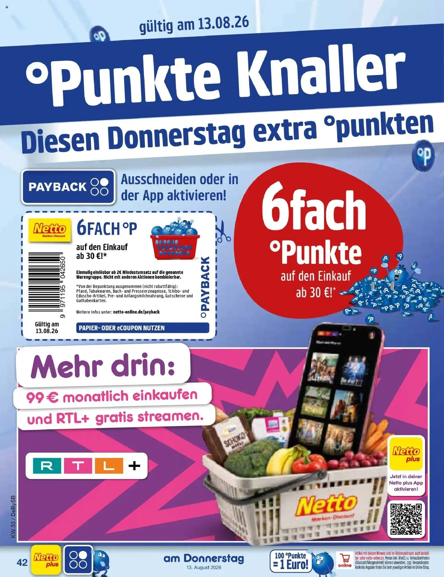 Netto Marken-Discount Prospekt Thierhaupten (ab 10.08.2026) » Angebote | Seite: 58