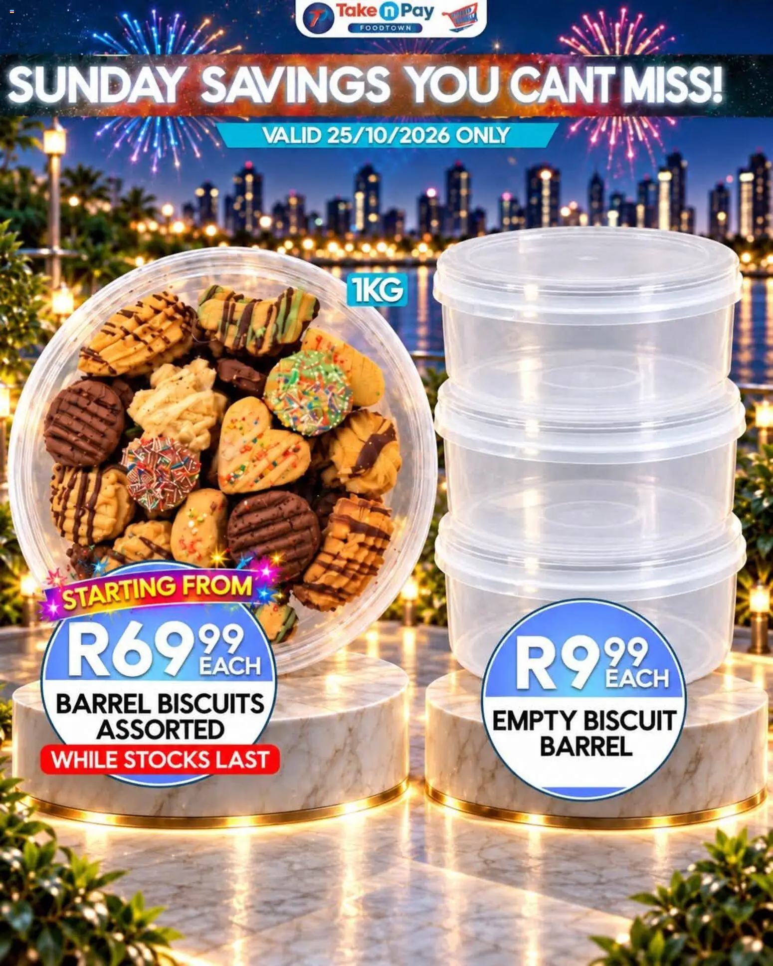 New Take n Pay catalogue – valid from 25/10/2026 | Page: 2 | Products: Biscuits