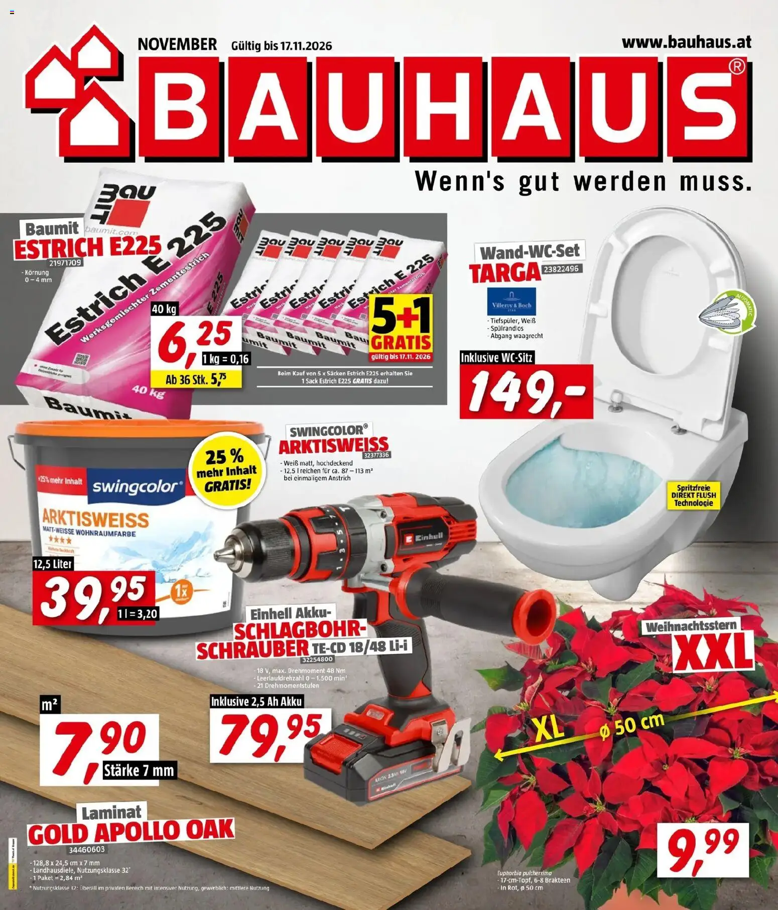 Bauhaus Bad Fischau von 28.10.2026 - Aktuelle Angebote | Seite: 1