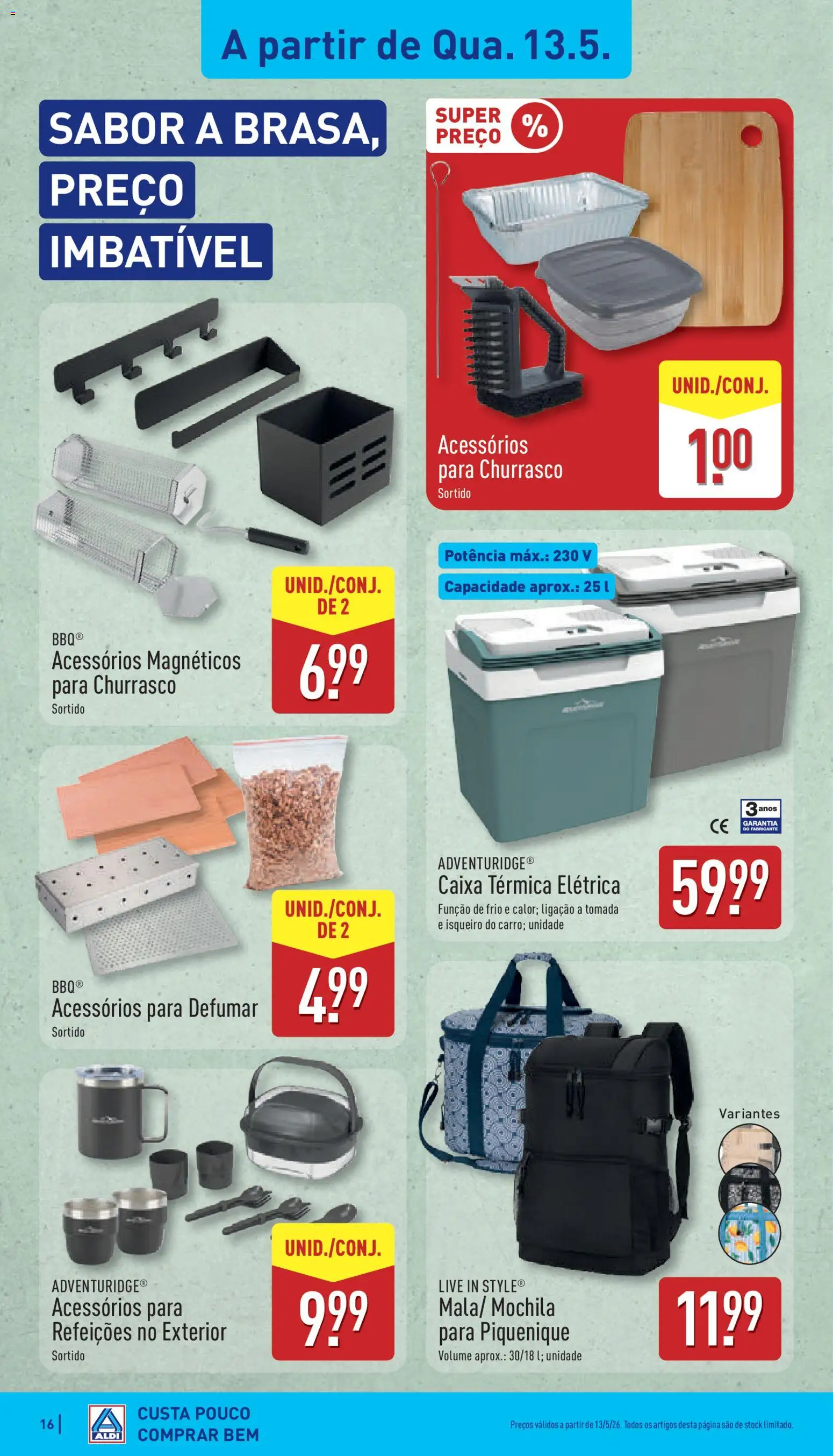 Aldi folheto | 11/05/2026 |  🎉 Como obter um desconto limitado? Poupe ainda hoje! | Portugal