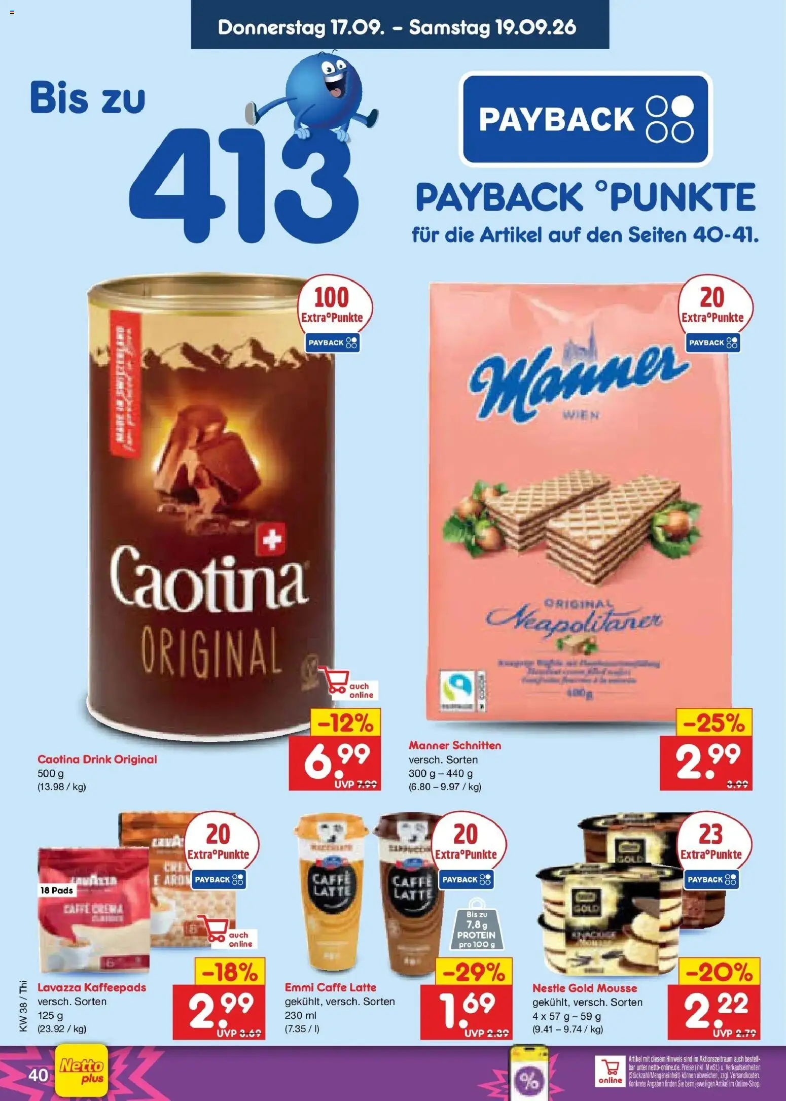 Netto Marken-Discount Prospekt Pirna – gültig ab 14.09.2026 | Seite: 54 | Produkte: Lavazza, Kaffeepads