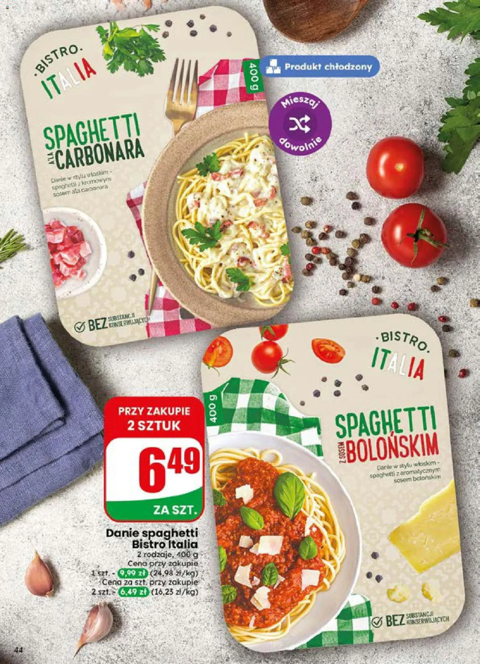Dino gazetka od 15.07.2026 | Strona: 44 | Produkty: Carbonara