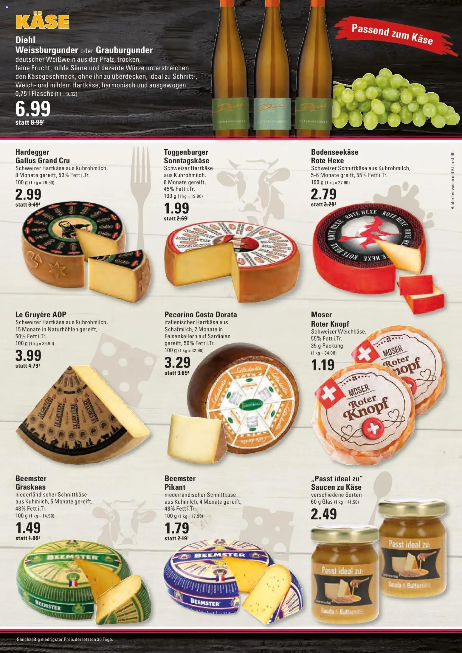 Edeka Prospekt Stade – gültig ab 17.05.2026 | Seite: 7 | Produkte: Käse, Weißwein, Bilder