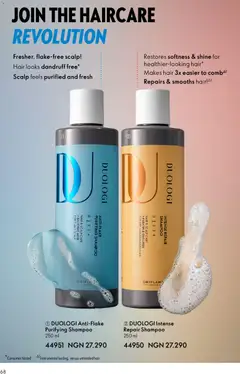 Offer preview "Oriflame Catalogue 2/2026" | Page: 68 | Products: Shampoo