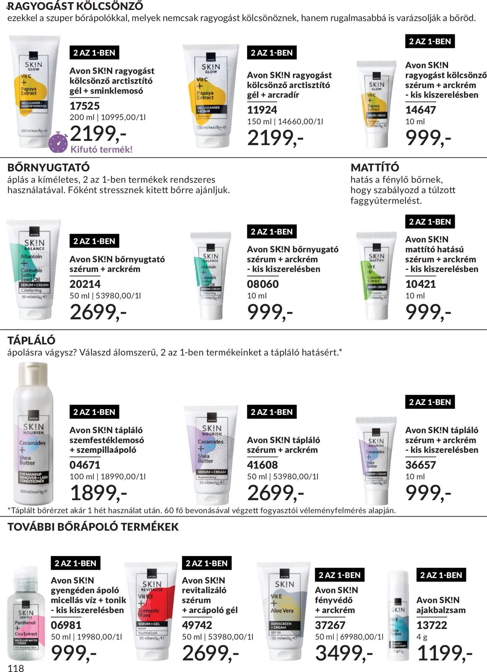 Avon akciós ujság - amely érvényes a következő dátumtól: 01.06.2026 | Oldal: 146 | Termékek: Micellás víz, Arckrém, Aloe vera, Fényvédő