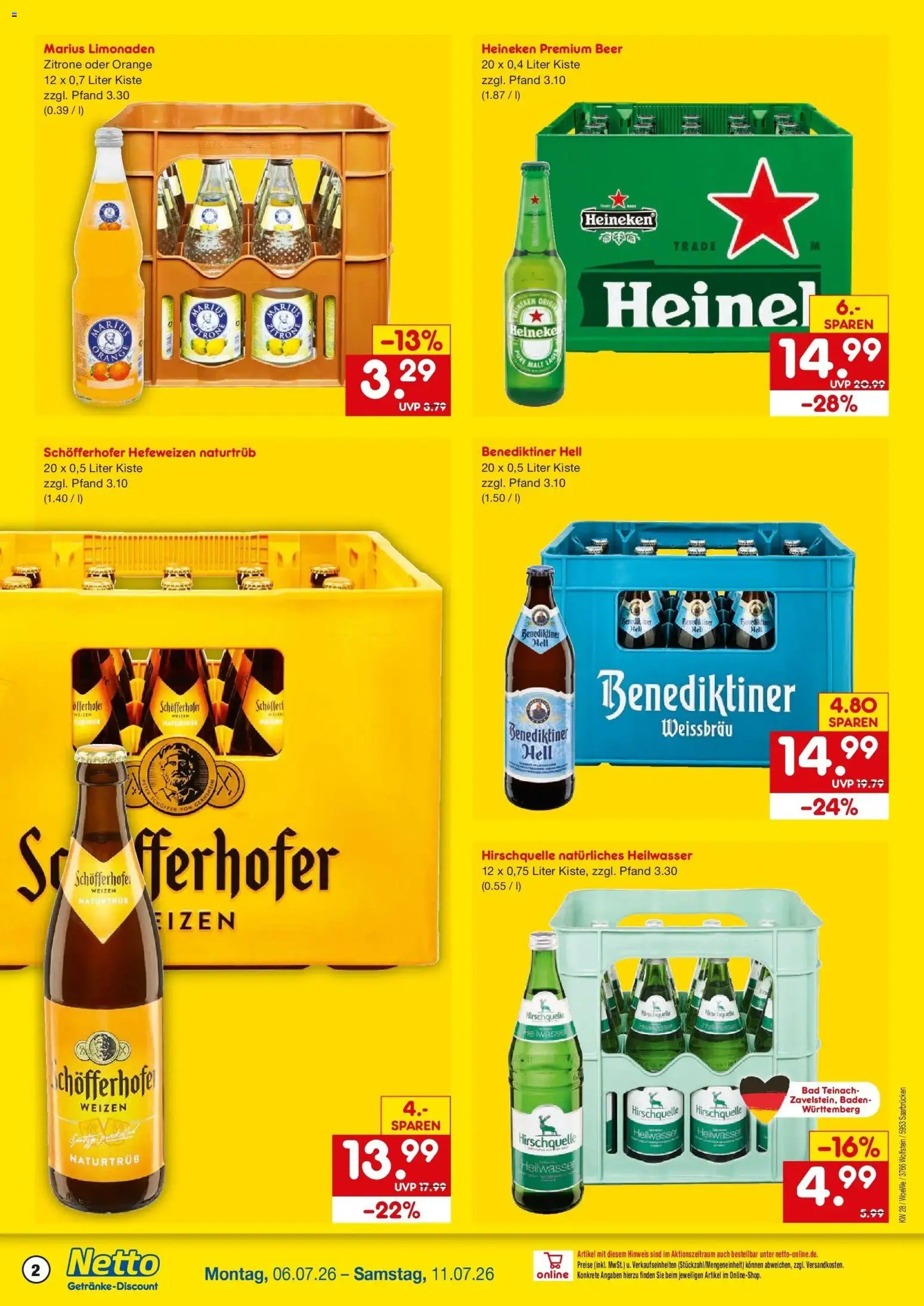 Netto Marken-Discount - Netto: Getränkeangebote – gültig ab 05.07.2026 | Seite: 2