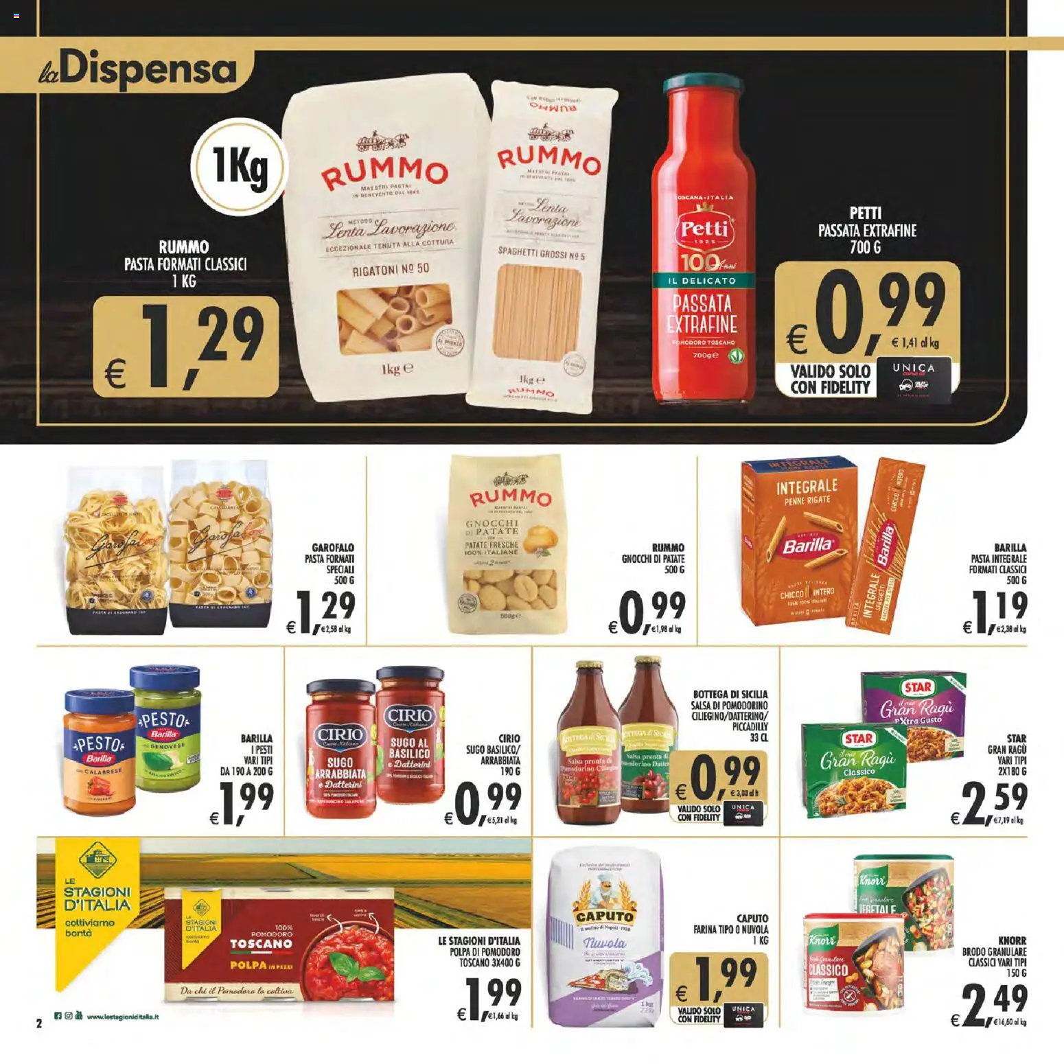 Volantino Decò del 08.05.2026 | Pagina: 2 | Prodotti: Salsa, Farina, Pesto, Sugo