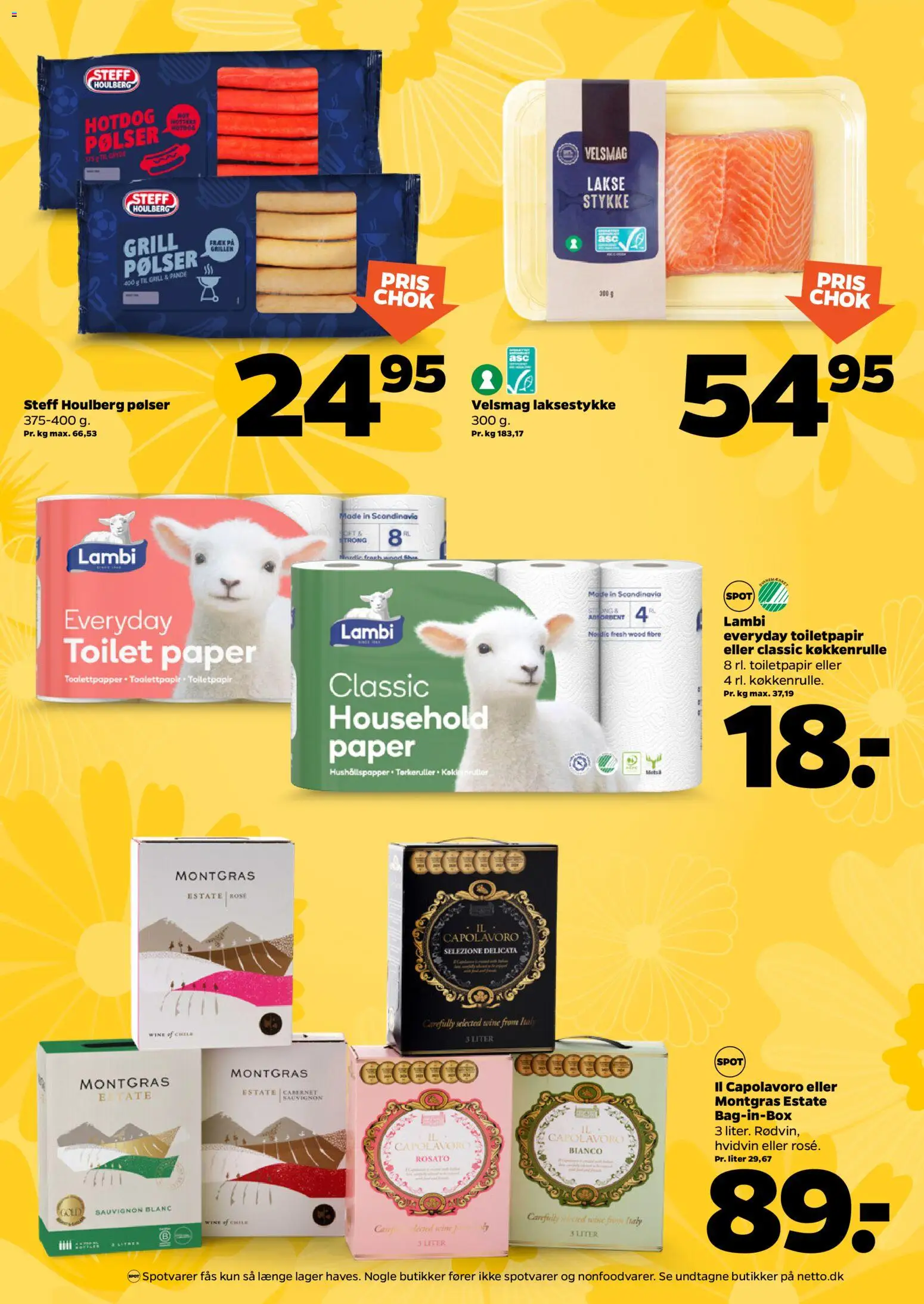 Netto tilbudsavis – gyldig fra 13.06.2026 | Side: 2 | Produkter: Pølser, Toilet, Grill