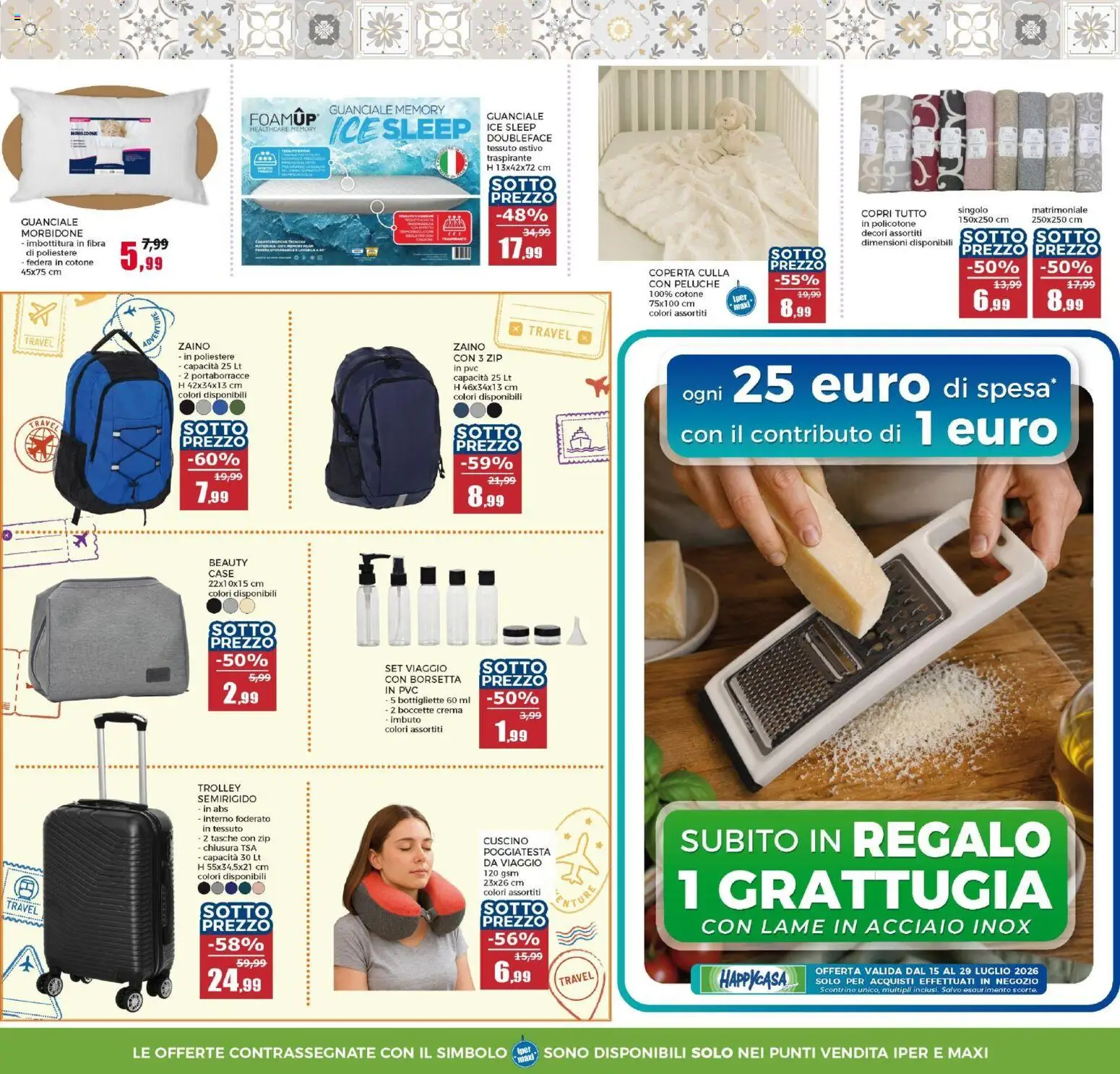 Volantino Happy Casa del 15/07/2026 | Pagina: 40