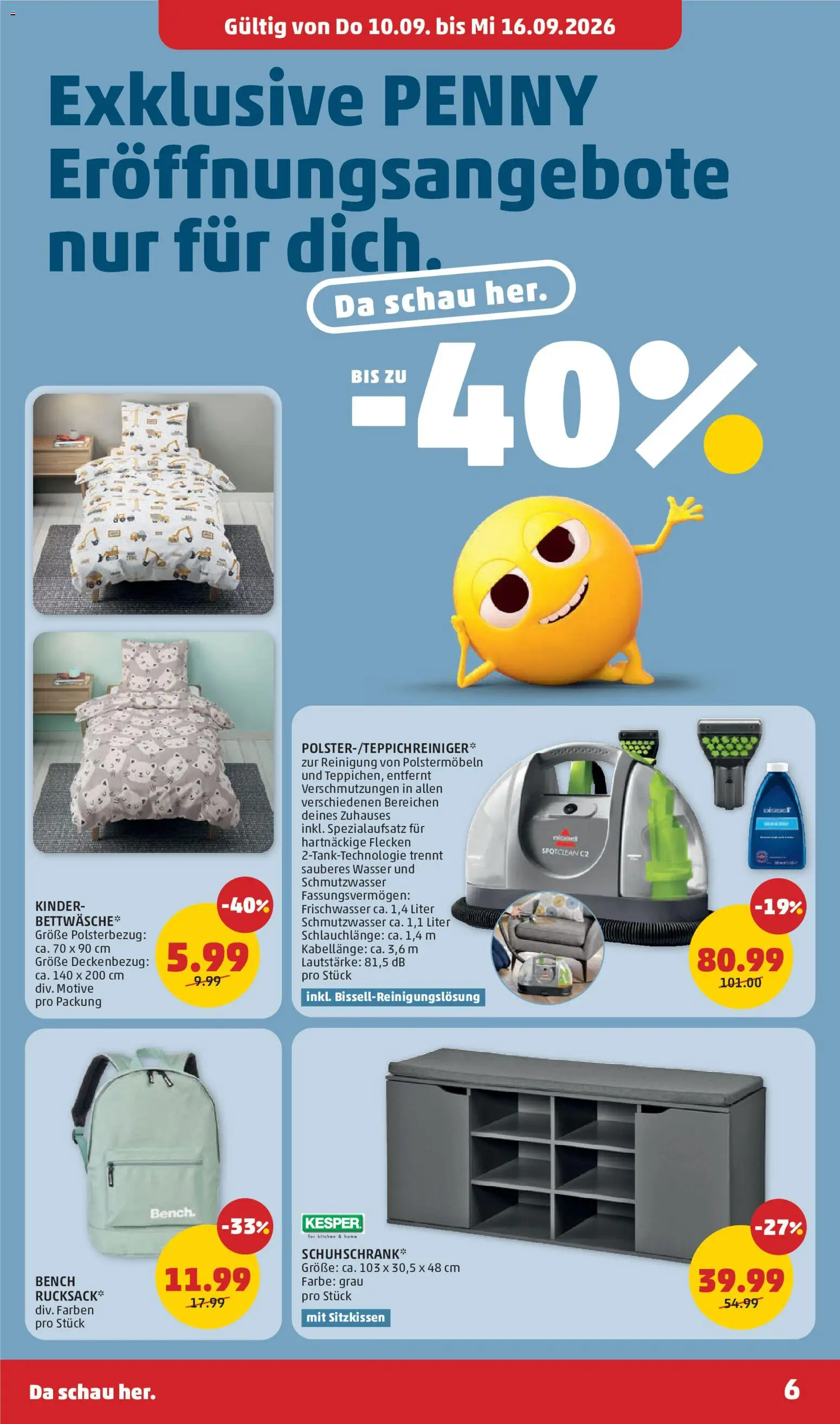 Penny Markt Eröffnung in 1140 Wien gültig ab 06.09.2026 | Seite: 6 | Produkte: Wasser