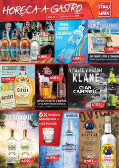 CBA Verex leták platný od 01.07.2026