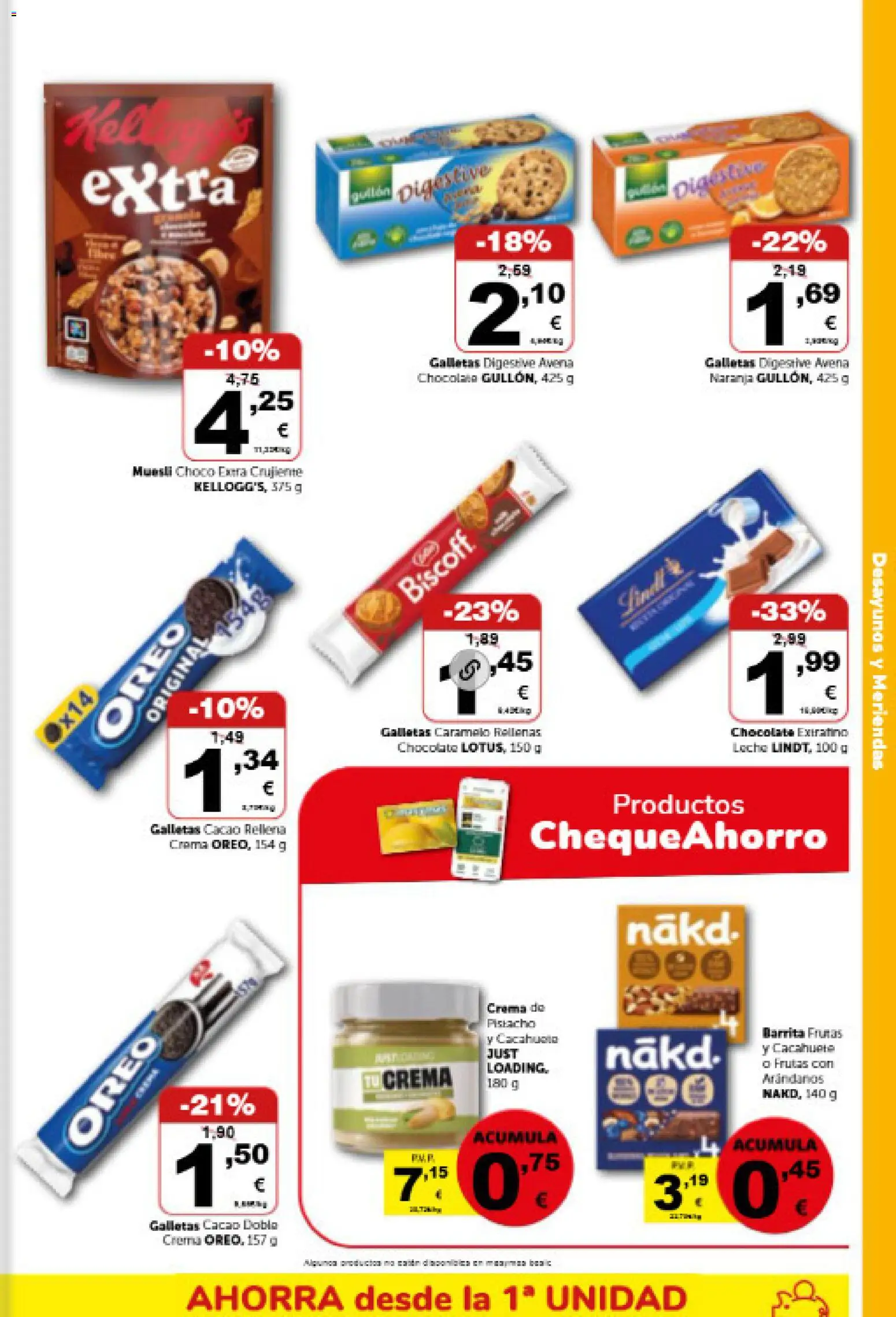 Masymas folleto │ válido desde el 18/09/2026 | Página: 11 | Productos: Chocolate, Galletas, Muesli, Cacao