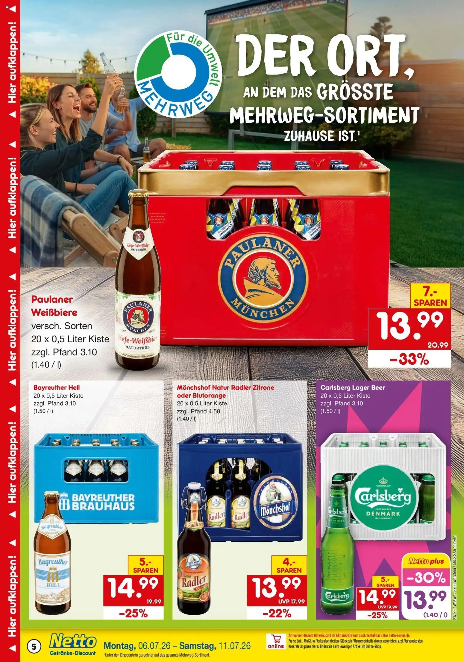 Netto Marken-Discount - Netto: Getränkeangebote – gültig ab 05.07.2026 | Seite: 5
