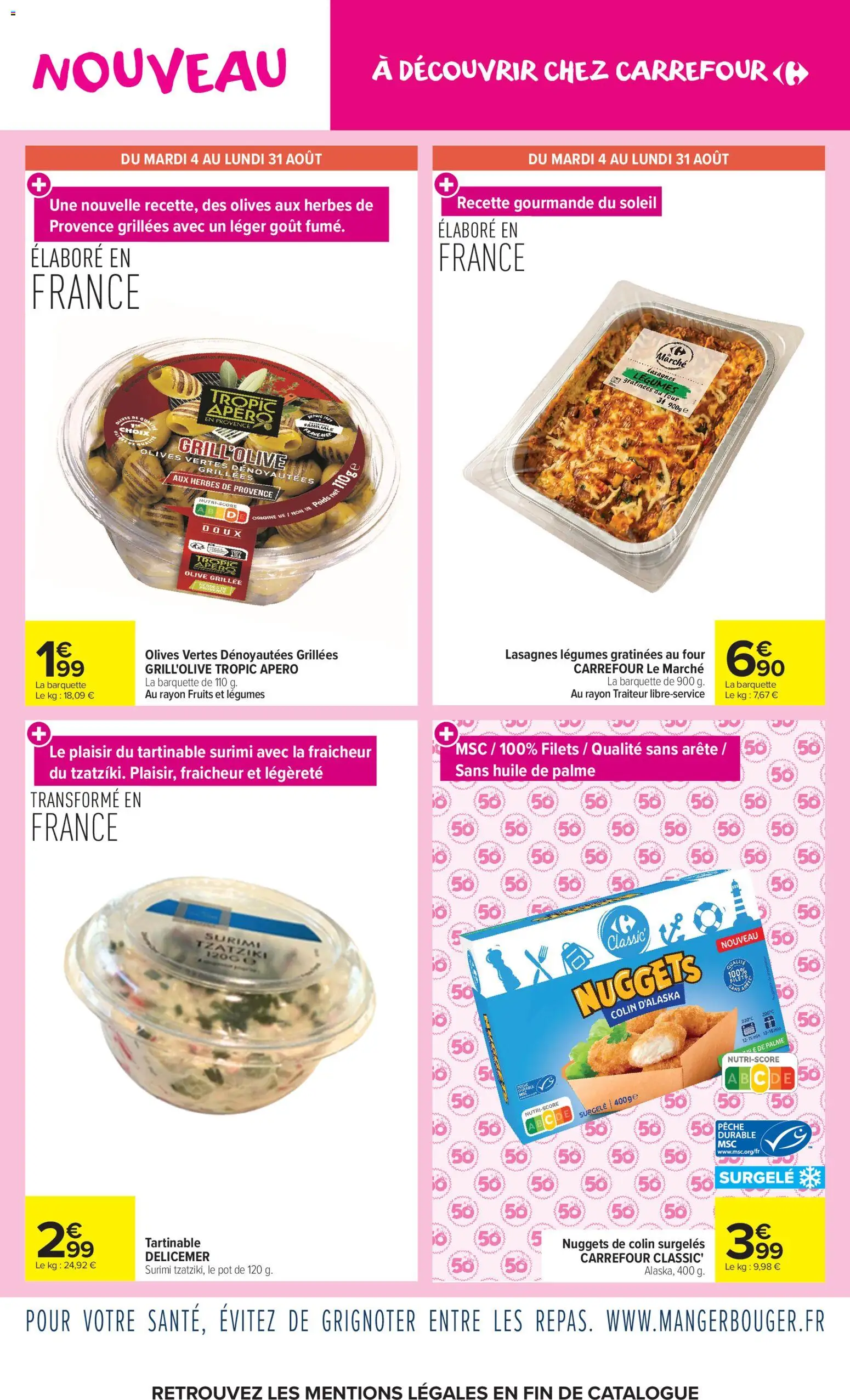 {H1} | Page: 2 | Produits: Olives, Olive, Four, Lasagnes