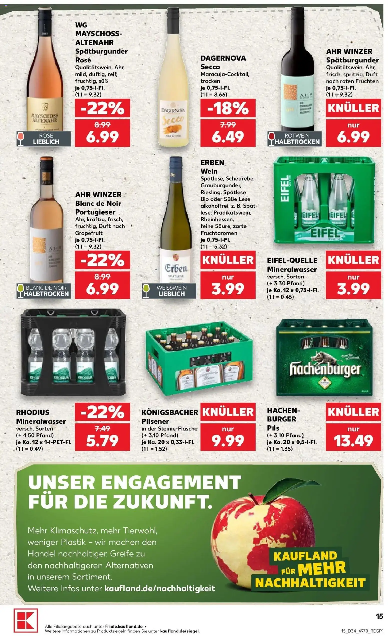 Prospekt Kaufland ab 17.08.2026 » Angebote Online zum Blättern | Seite: 26 | Produkte: Duft, Mineralwasser, Grapefruit, Wein