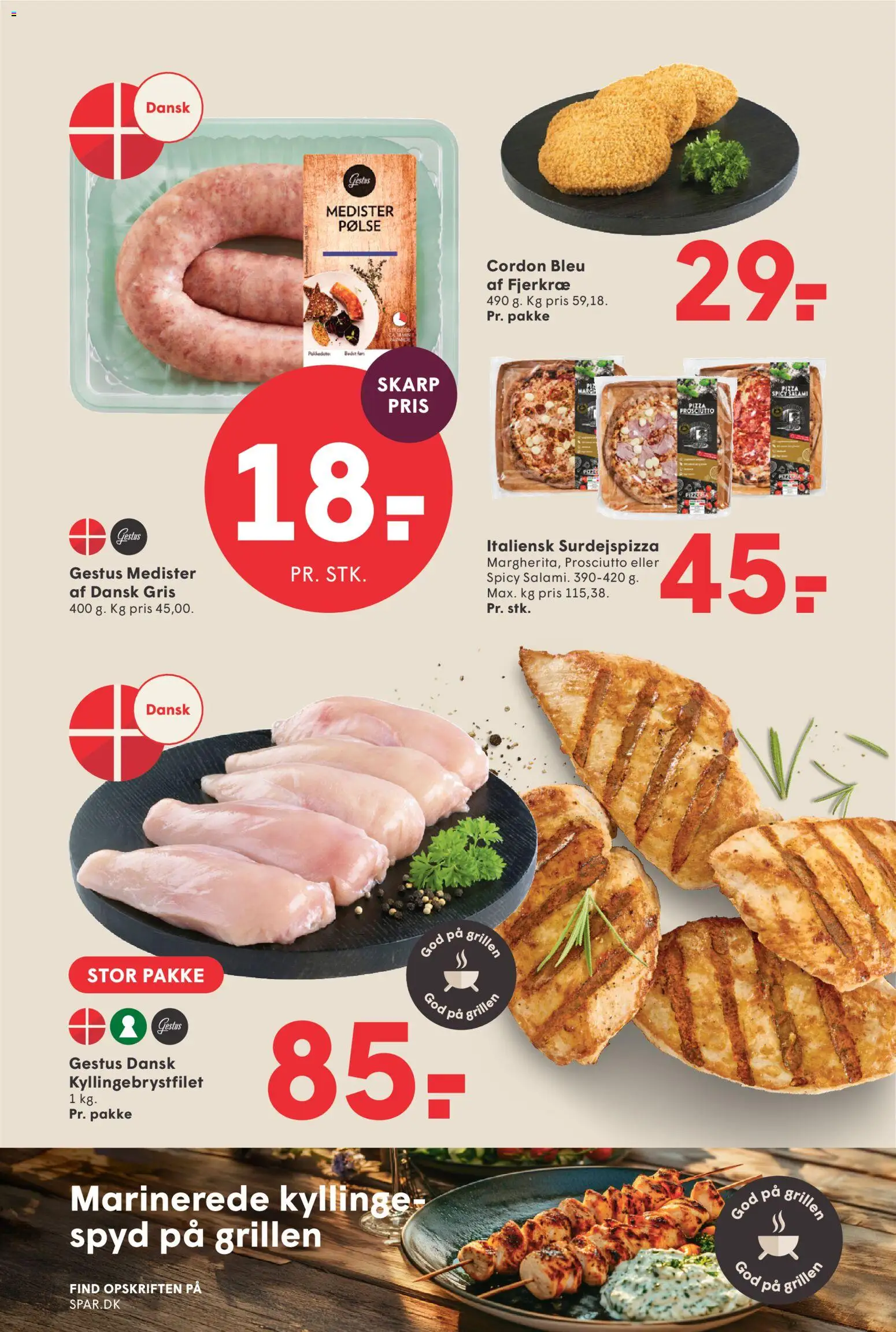 Spar tilbudsavis – gyldig fra 29.05.2026 | Side: 3 | Produkter: Pizza